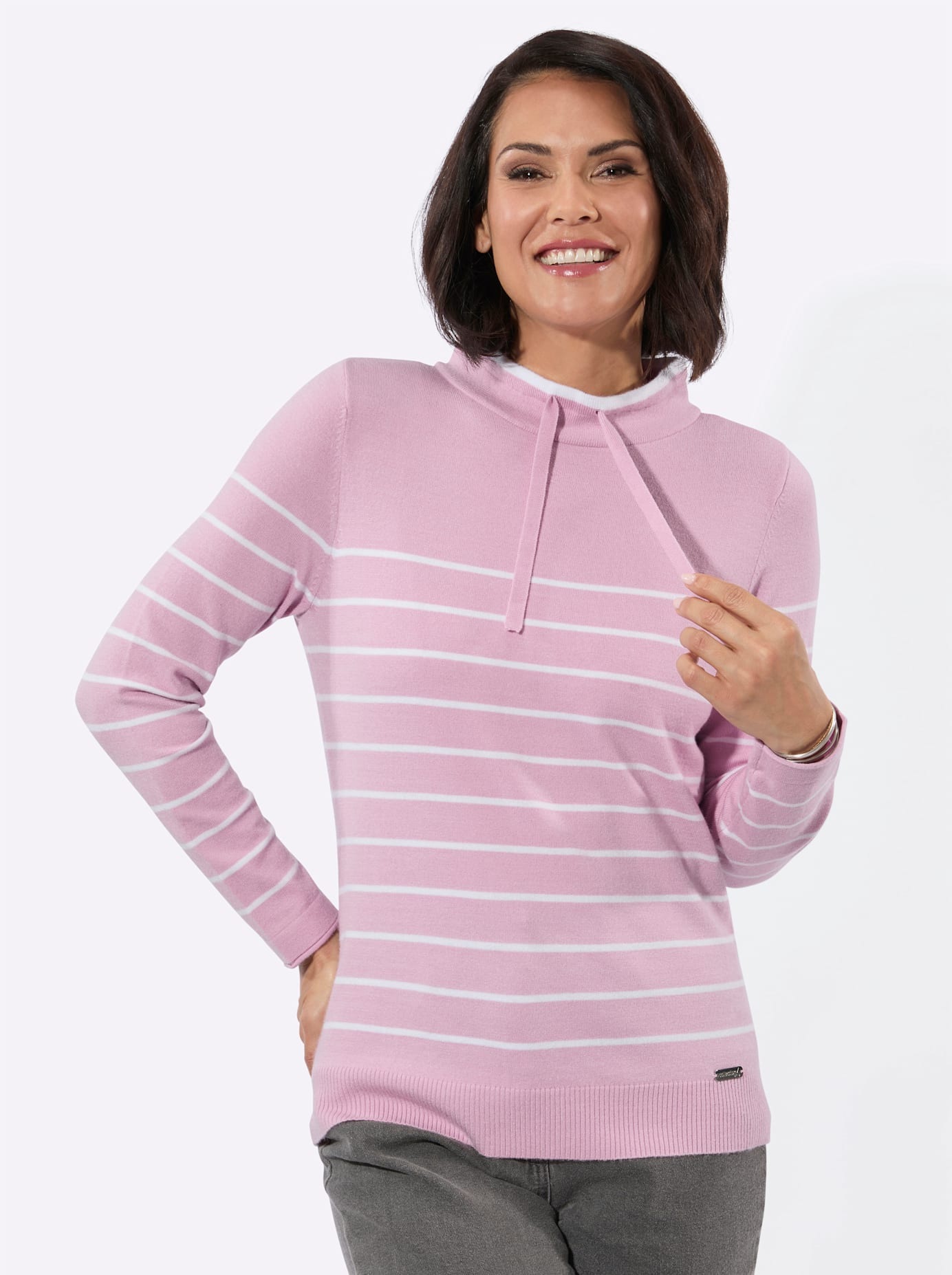 Casual Looks Stehkragenpullover "Stehkragen-Pullover"