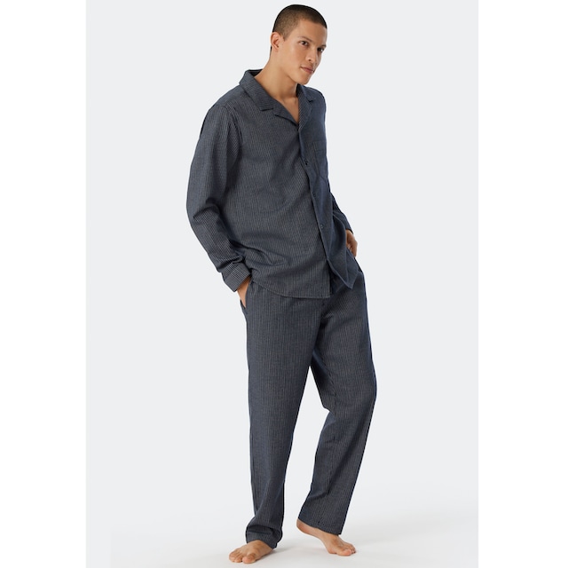 Schiesser Pyjama, (2 tlg., 1 Stück), aus schöner Webflanell-Qualität online  kaufen | Jelmoli-Versand