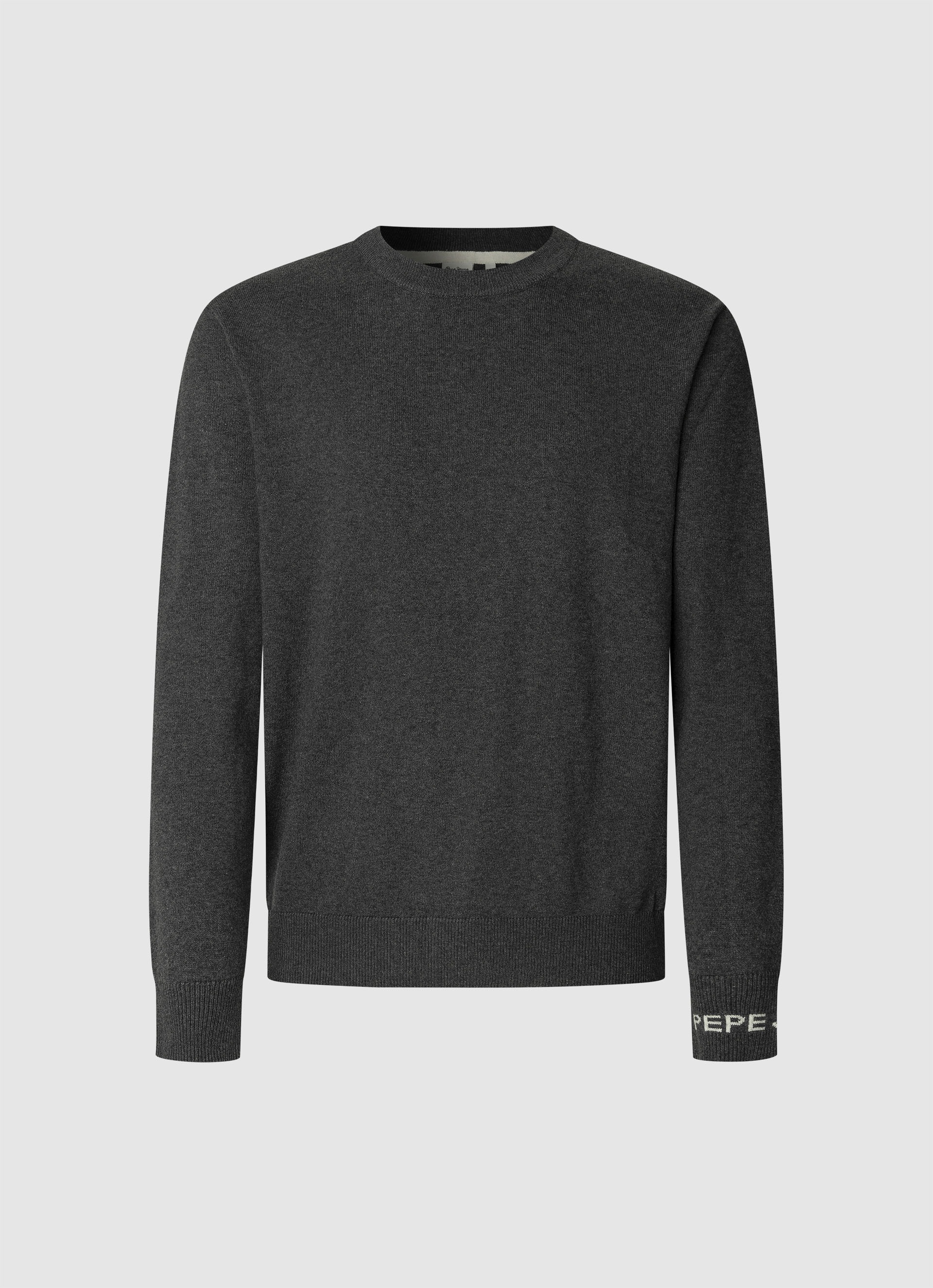 Pepe Jeans Strickpullover »ANDRE CREW NECK«, mit Rundhals, Logo-Jacquard