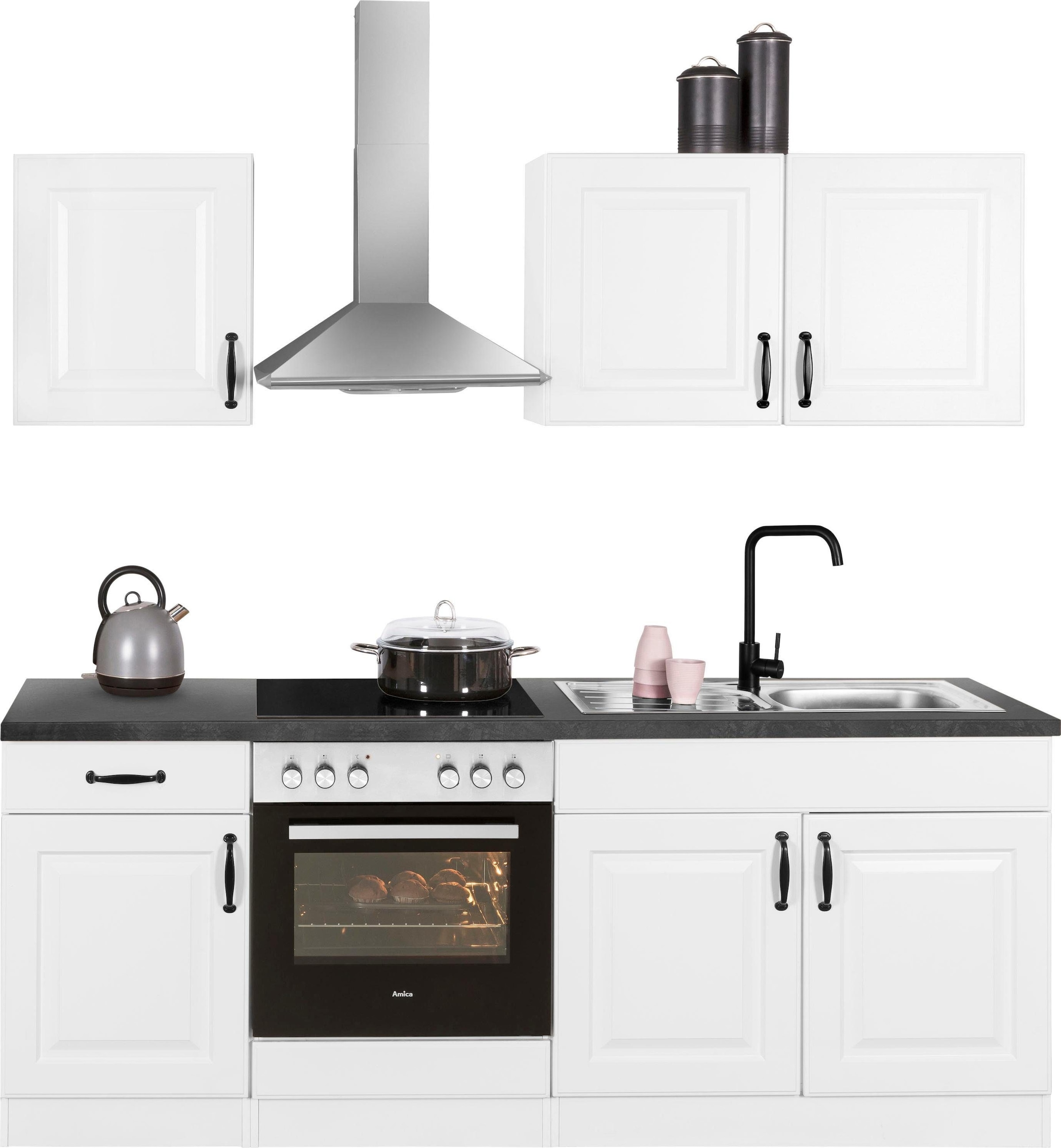 ❤ wiho Küchen Küchenzeile »Erla«, ohne E-Geräte, Breite 210 cm entdecken im  Jelmoli-Online Shop | Sockelblenden
