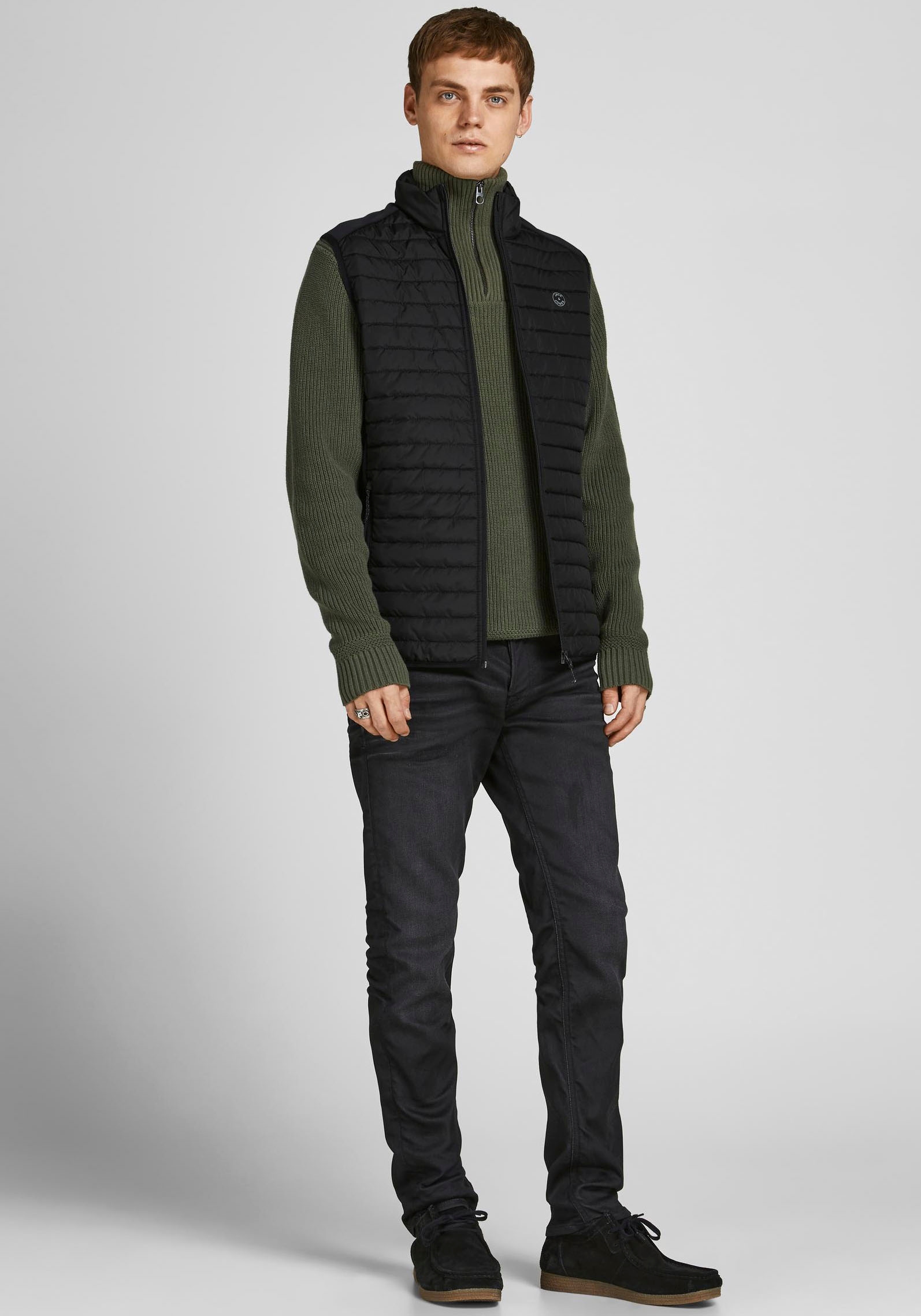 Jack & Jones Steppweste »MULTI BODYWARMER COLLAR«