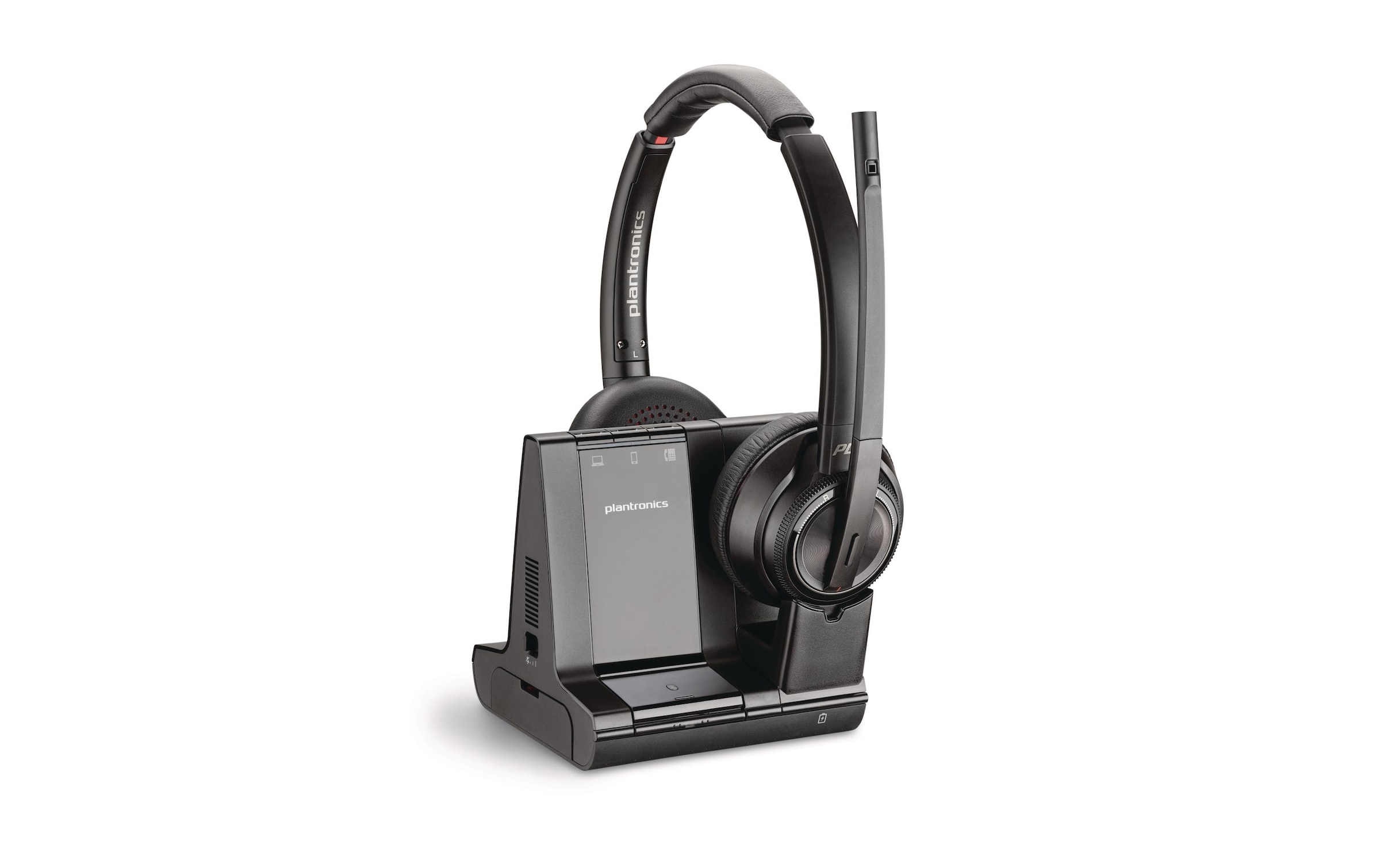 Plantronics Headset »Savi W8220 Duo MS«, Noise-Cancelling