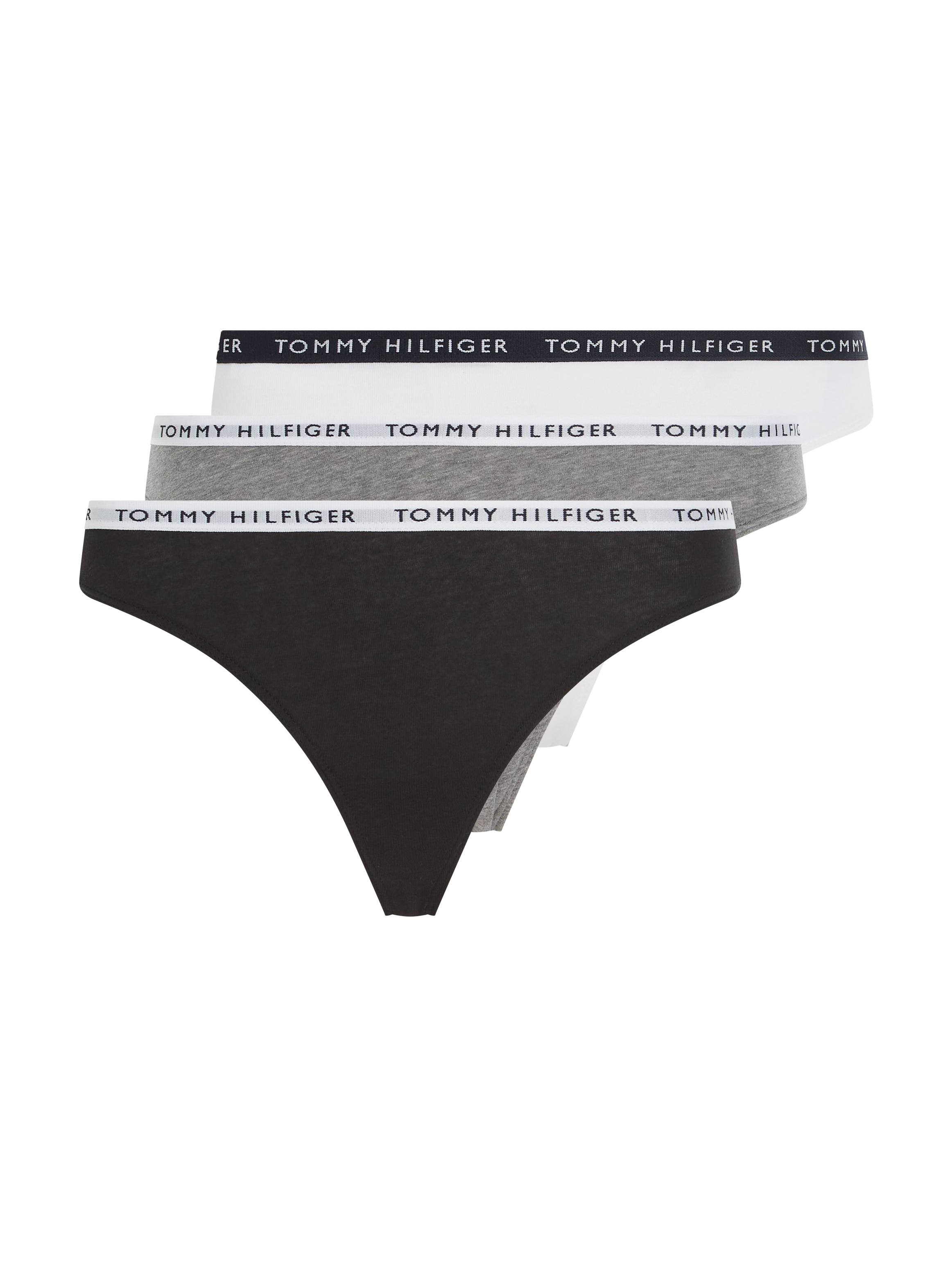Tommy Hilfiger Underwear Slip, (3 St.), mit schmalem Logobündchen