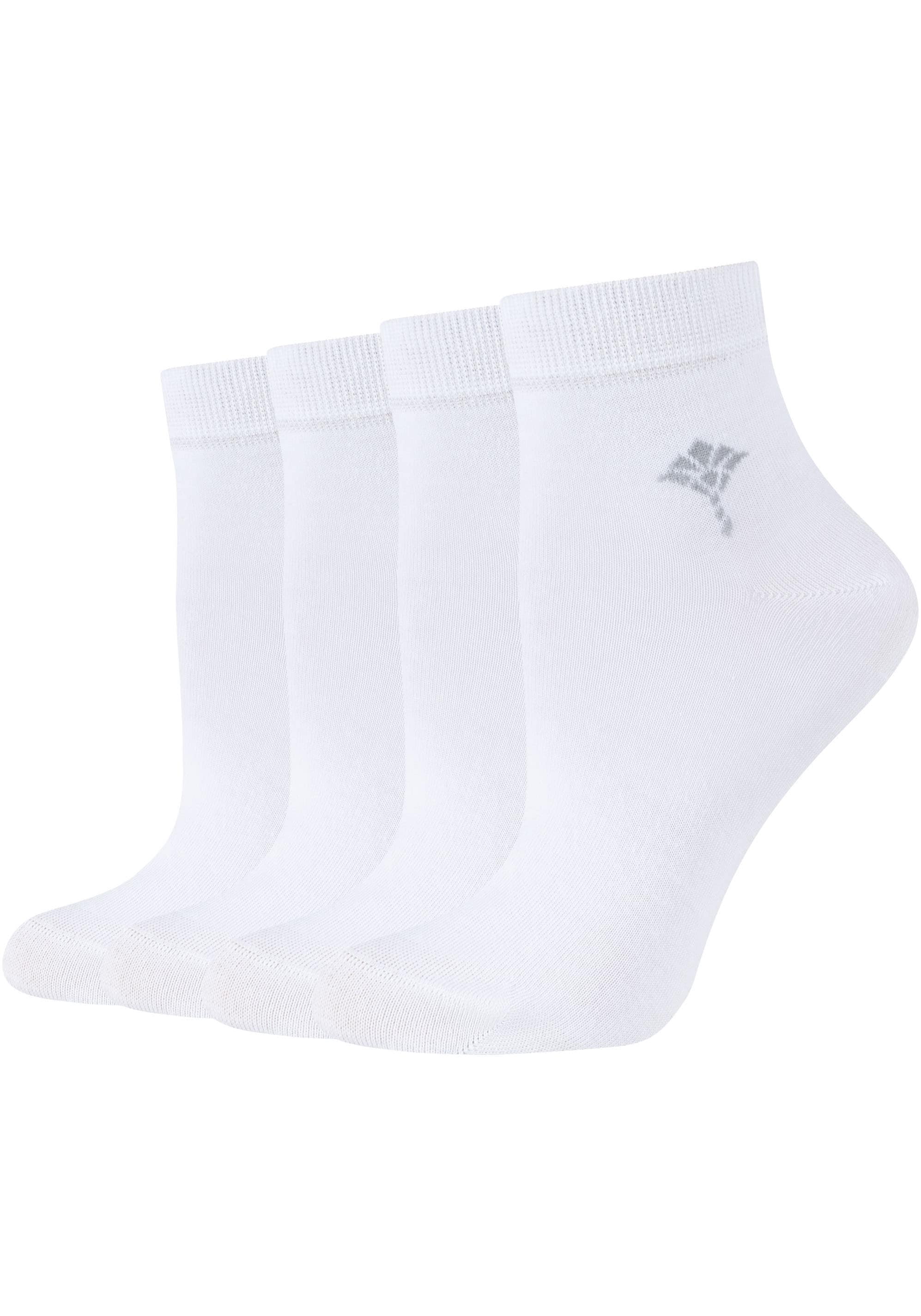 JOOP! Kurzsocken »for your daily glam« 4 Stk. tlg. mit weichem Fussbett