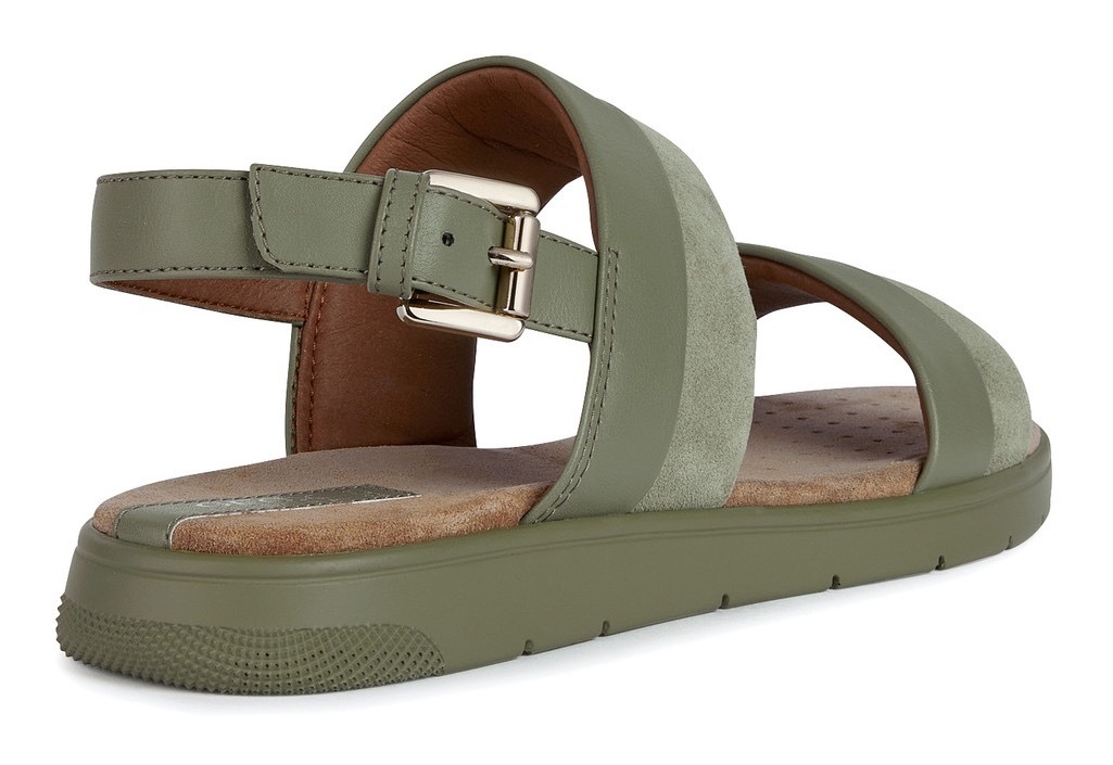 Geox Sandale »D DANDRA«, Sommerschuh, Sandalette, Keilabsatz