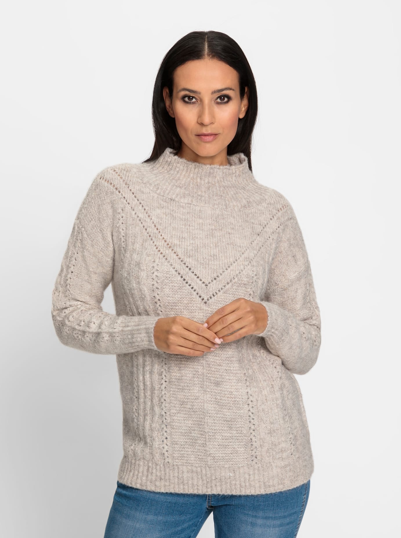 heine Stehkragenpullover »Pullover«