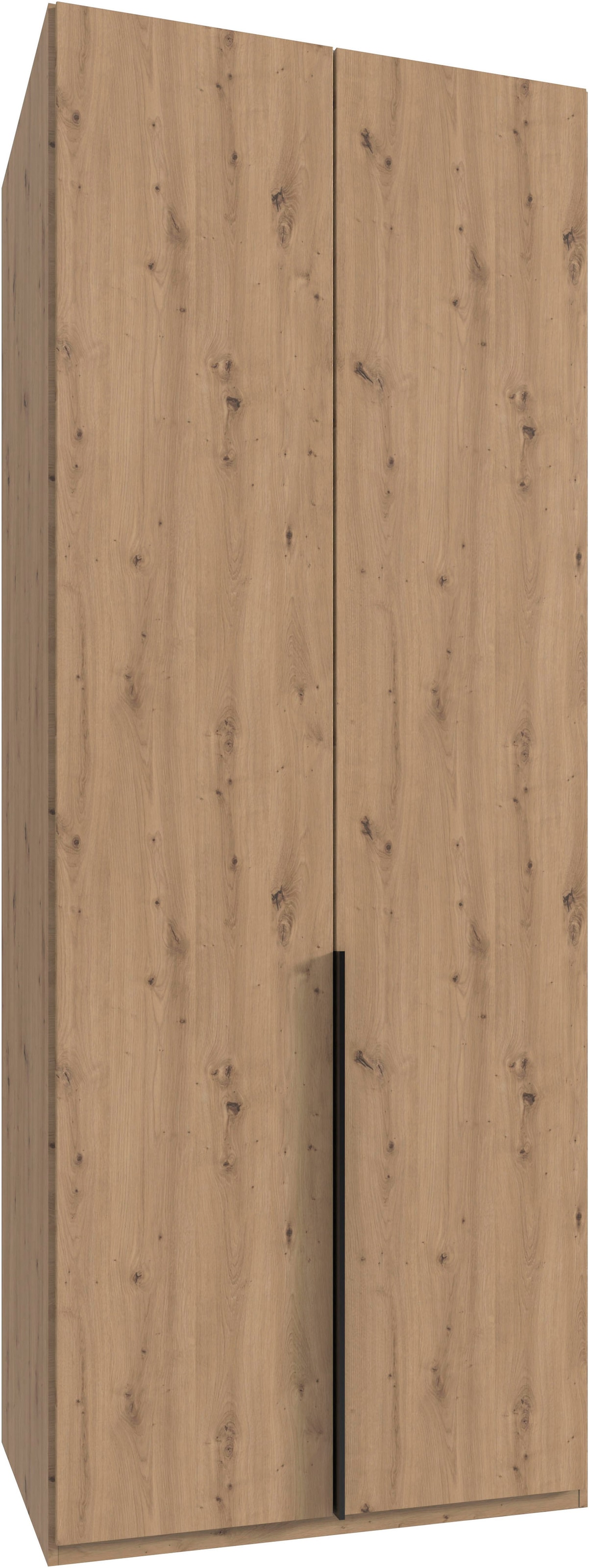 Wimex Kleiderschrank »Mugano,in 5 Breiten,2 Höhen,2 Tiefen, viele Farben, Made in Germany« in Basic oder Premium Ausstattung, mit langen Griffen aus Metall, mit oder ohne Spiegel