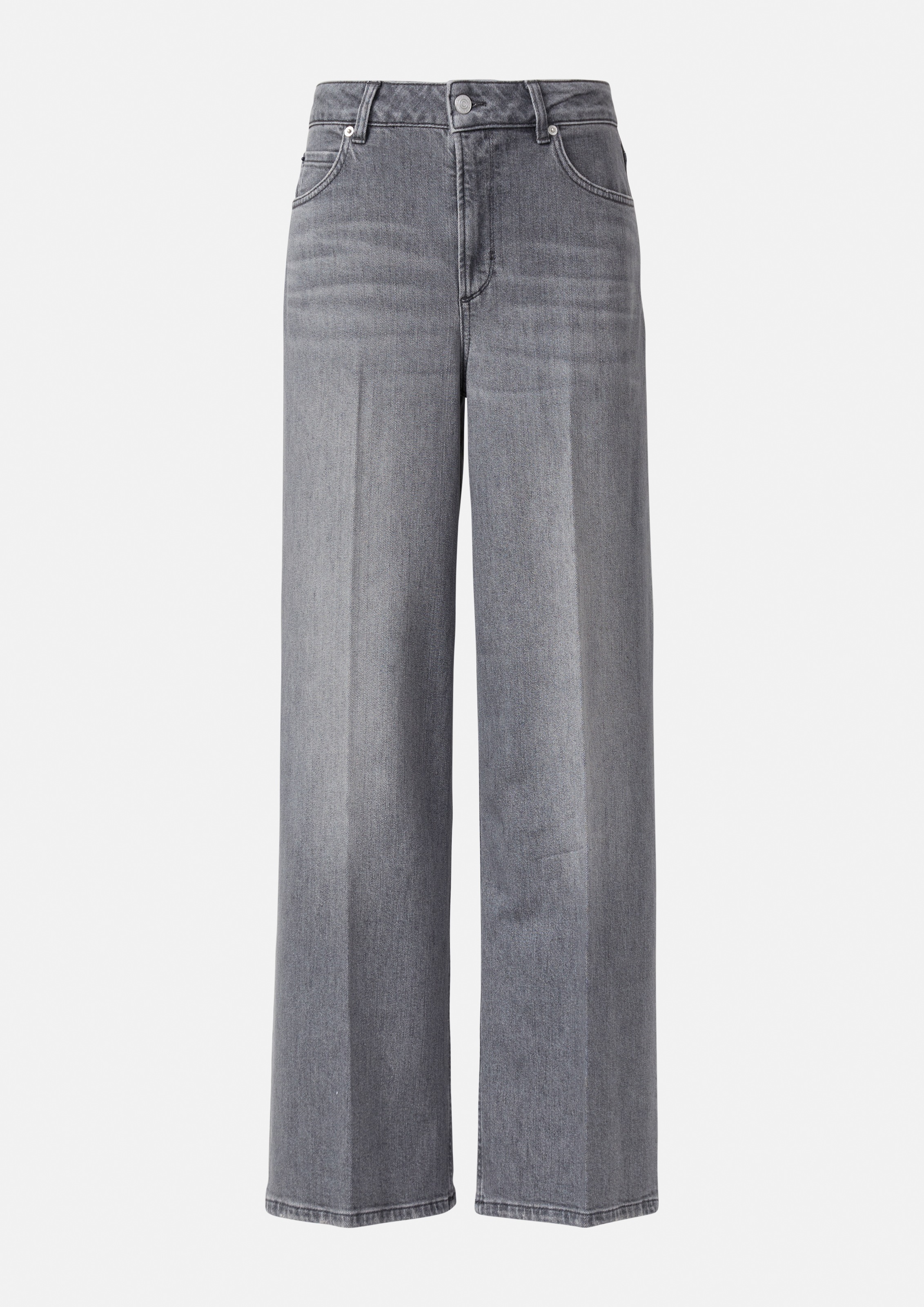 comma casual identity Weite Jeans, mit Waschung und Stretch