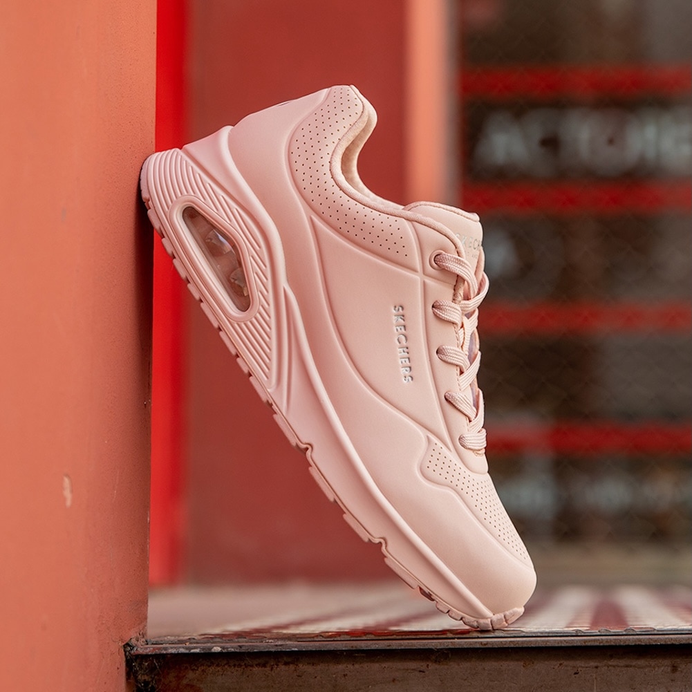 Skechers Sneaker »Street Uno - Stand on Air«, Freizeitschuh, Halbschuh, Schnürschuh mit Memory Foam