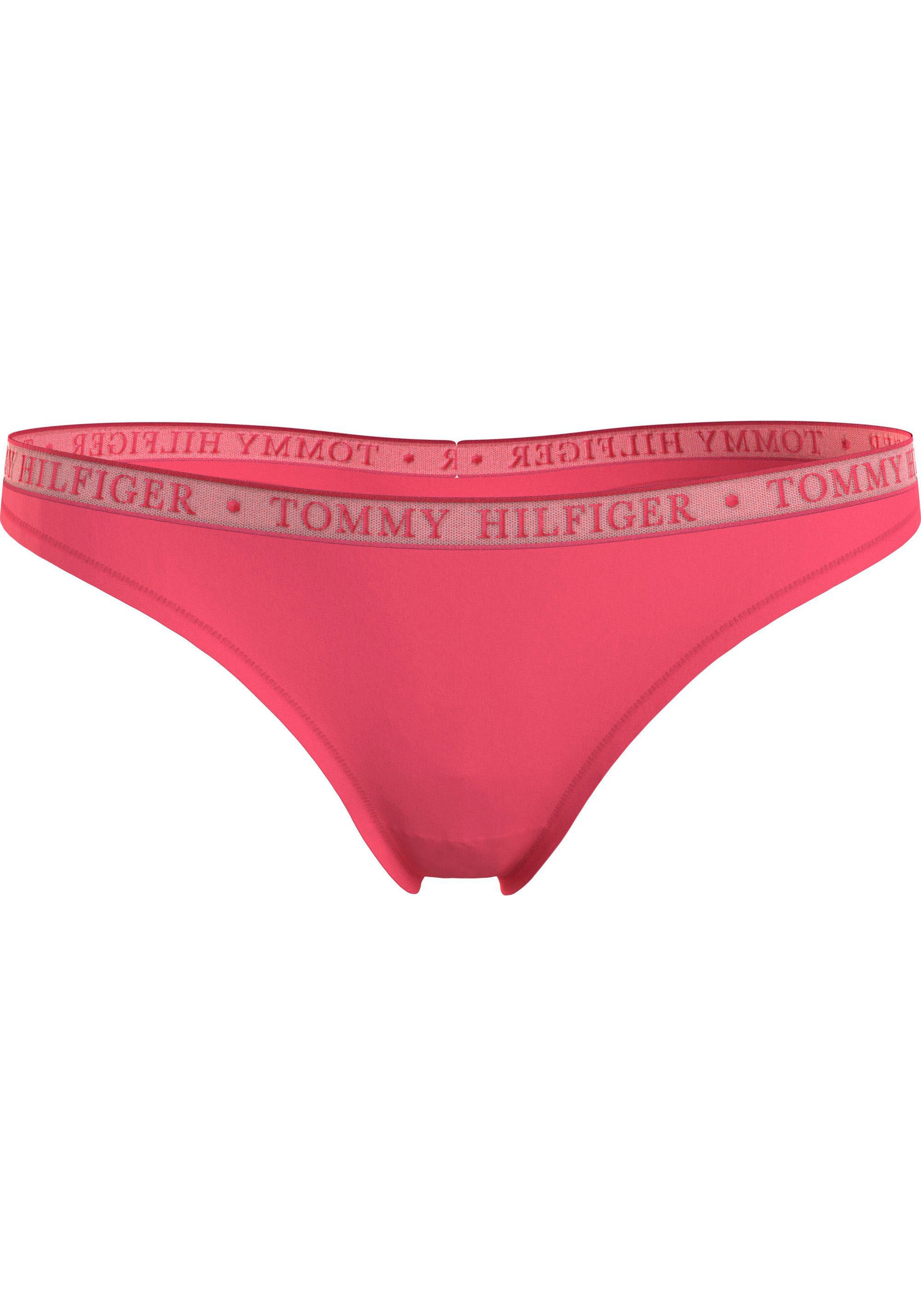 ❤ Tommy Hilfiger Underwear T-String »LACE 3P THONG (EXT SIZES)«, (Packung,  3er-Pack), mit Tommy Hilfiger Logobund ordern im Jelmoli-Online Shop