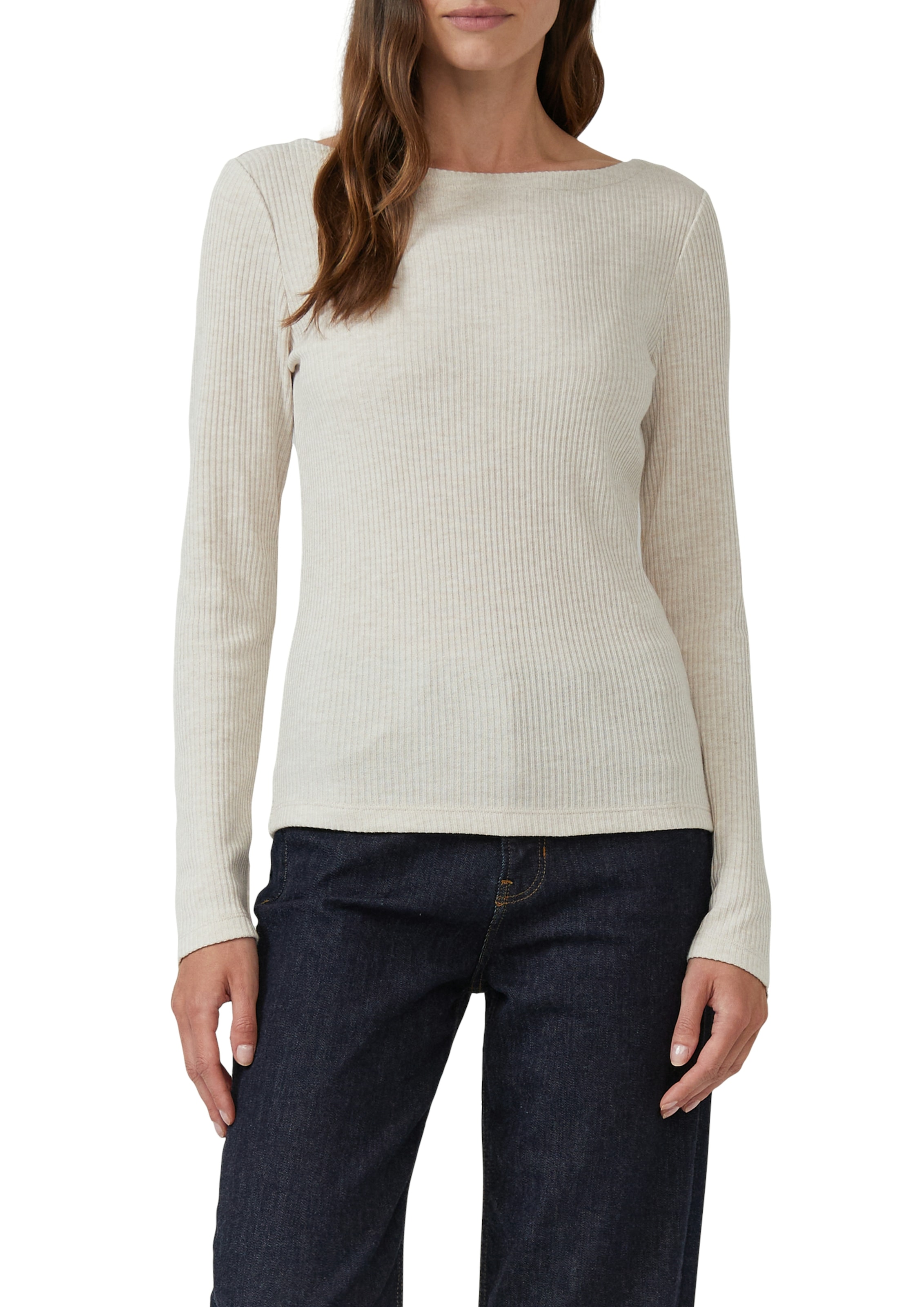 s.Oliver Langarmshirt mit U-Boot-Ausschnitt