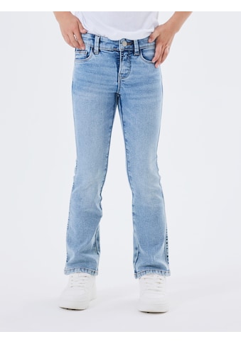 Bootcut-Jeans »NKFPOLLY SKINNY BOOT JEANS 1142-AU NOOS«, mit Stretch