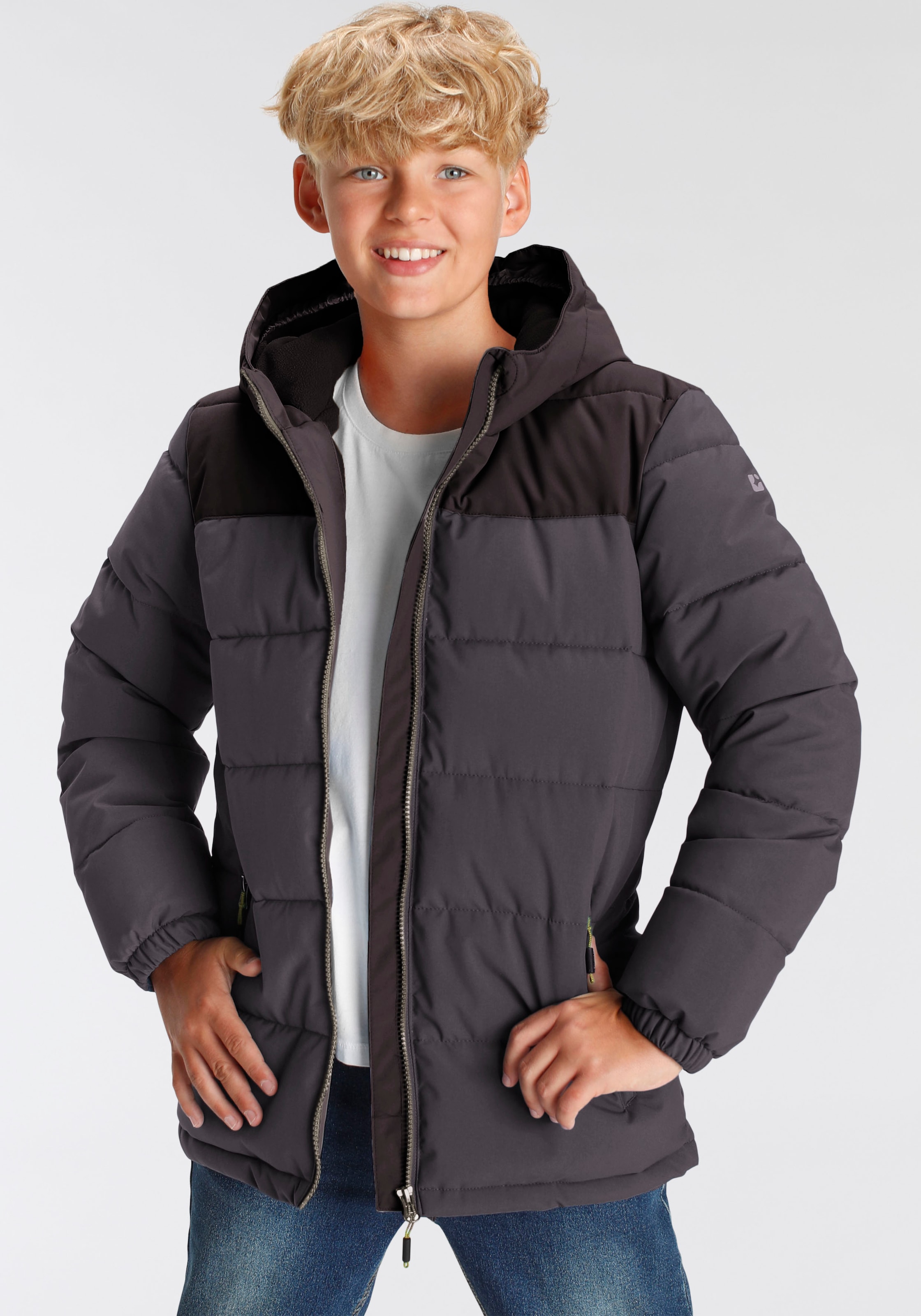 Killtec Winterjacke »KW 1 BYS JCKT OT«, (1 St.), mit Kapuze, Winddicht & Wasserabweisend & Atmungsaktiv & für Kinder