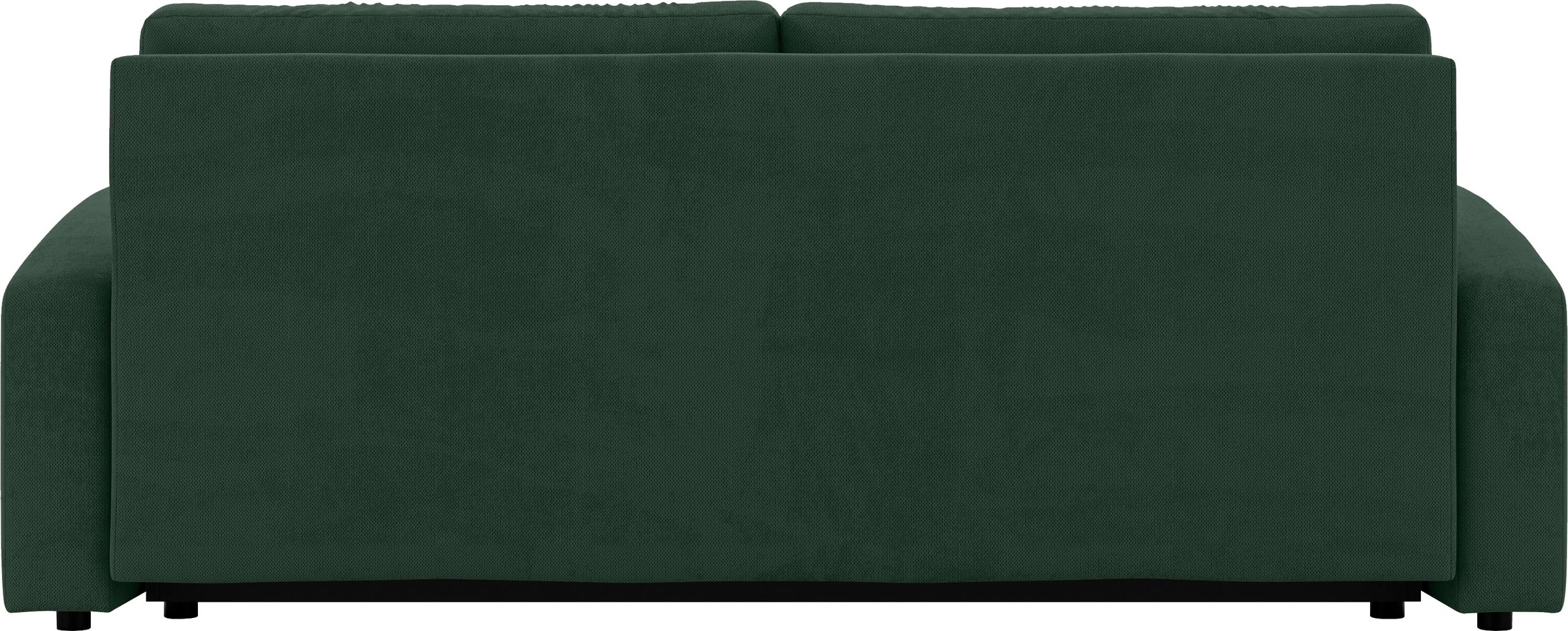 INOSIGN 3-Sitzer »JIGGS wahlweise Schlafsofa mit Bettkasten, Masse B/H/T: 228/96/110 cm«, Sofa mit Wellenunterfederung, enthält 2 Rückenkissen und 2 Zierkissen