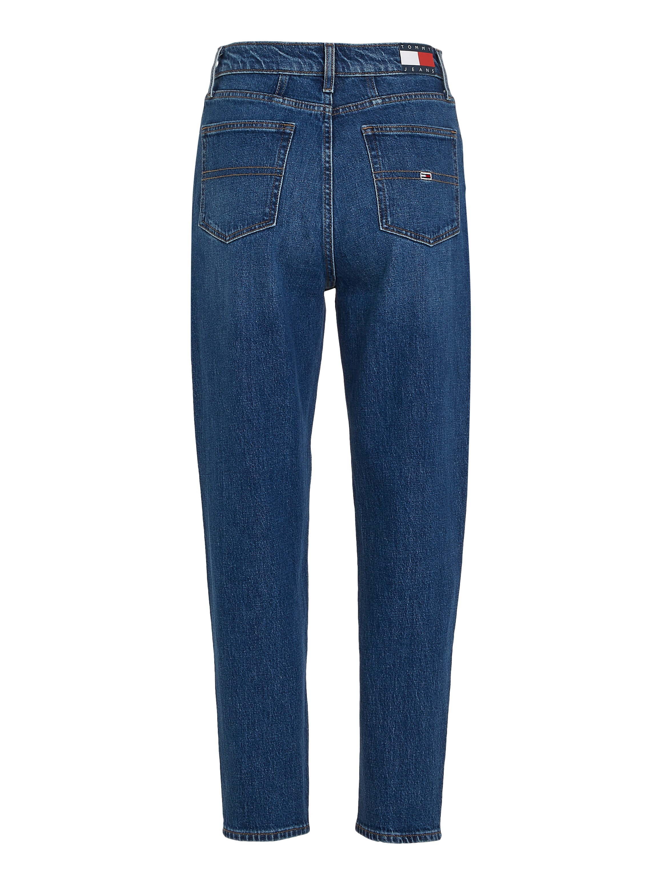 Tommy Jeans Mom-Jeans »High waist - Mom-Jeans Tapered«, mit Logo-Stickereien