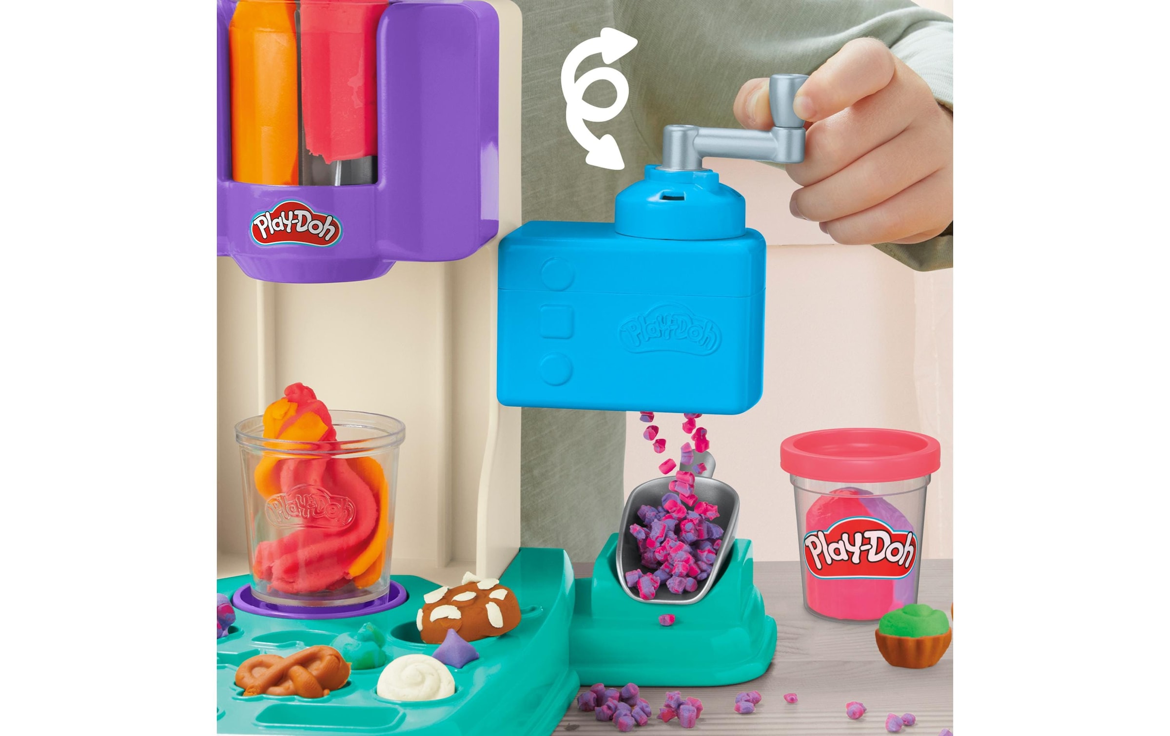 Play-Doh Knetform-Set »Regenbogen-Eismaschine«