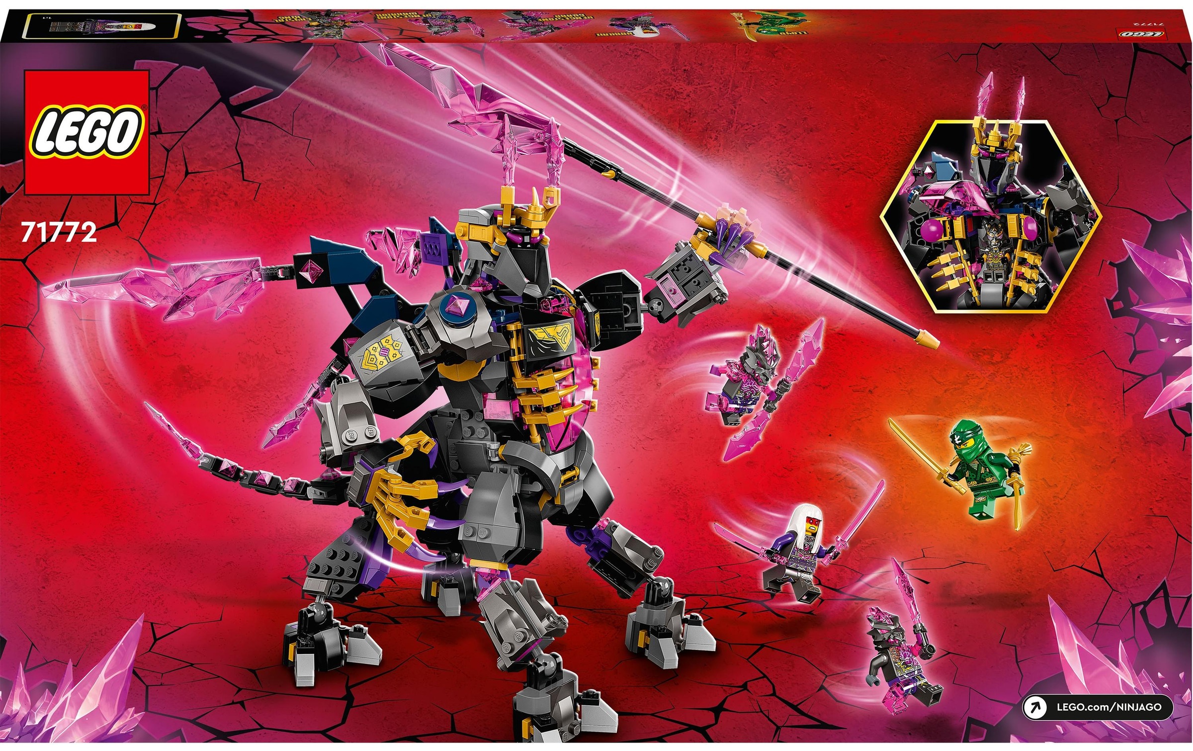 LEGO® Spielbausteine »Der Kristallkönig 717«, (722 St.)