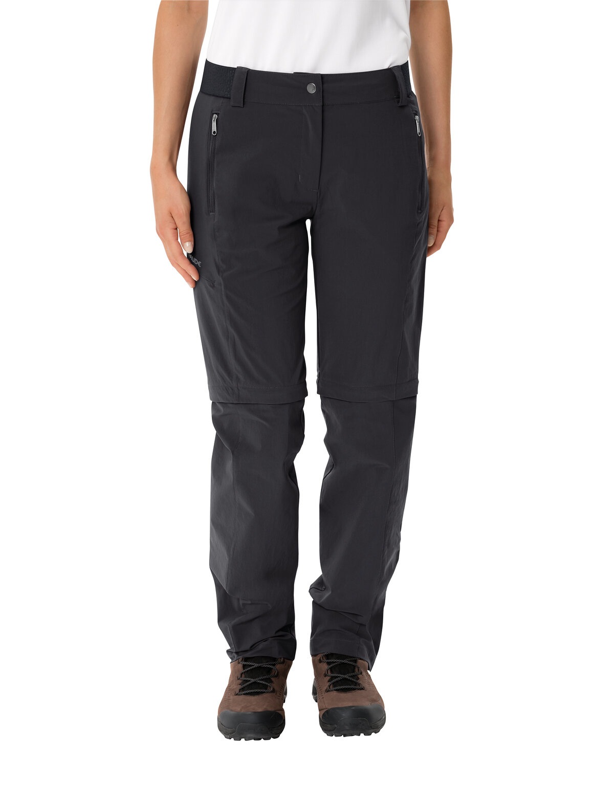 VAUDE Trekkinghose »WOMEN'S FARLEY STRETCH ZO T-ZIP PANTS II« für Wanderungen und Reisen, aus schnelltrocknendem Polyamid