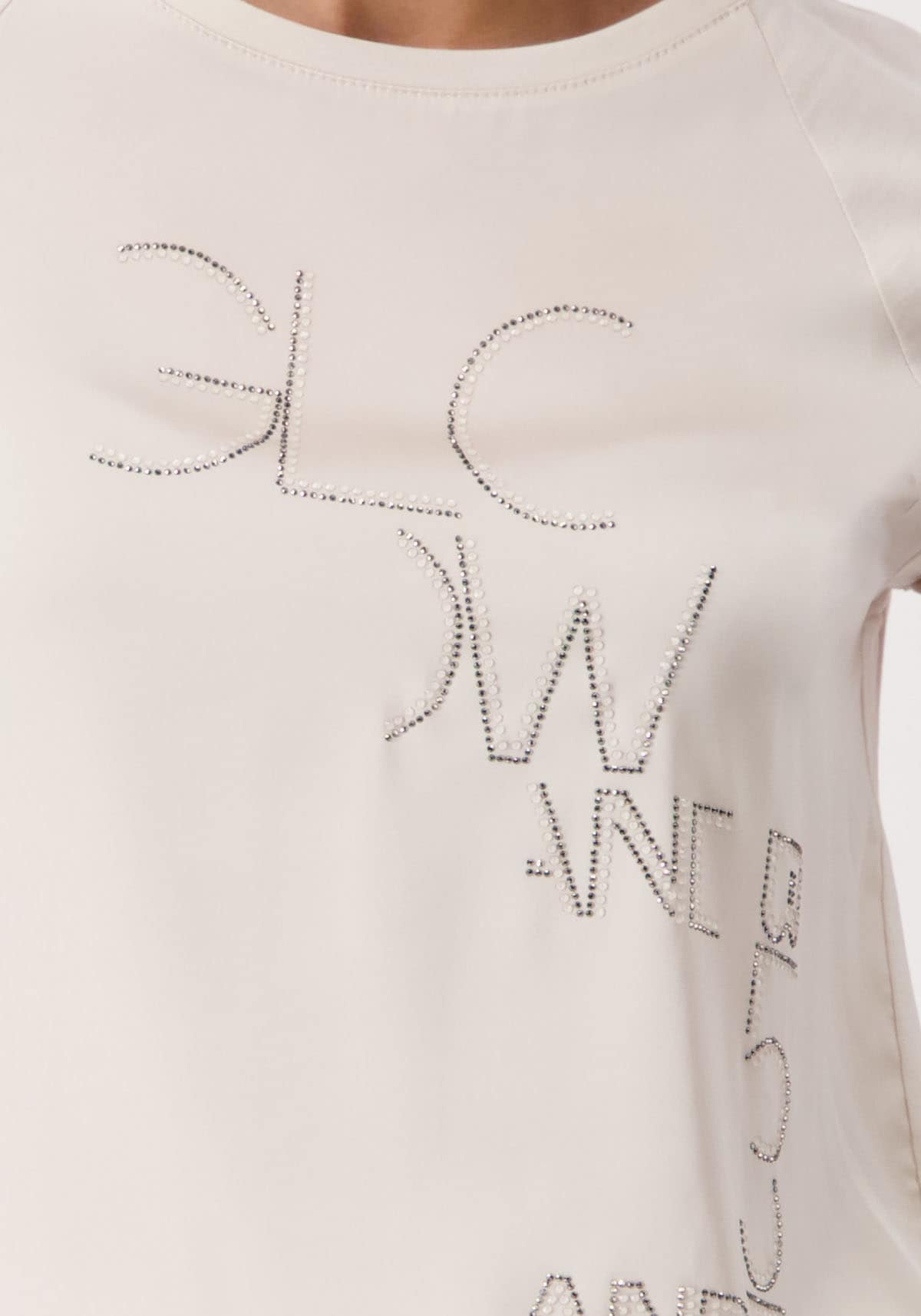 Monari Schlupfbluse, mit Glitzernieten