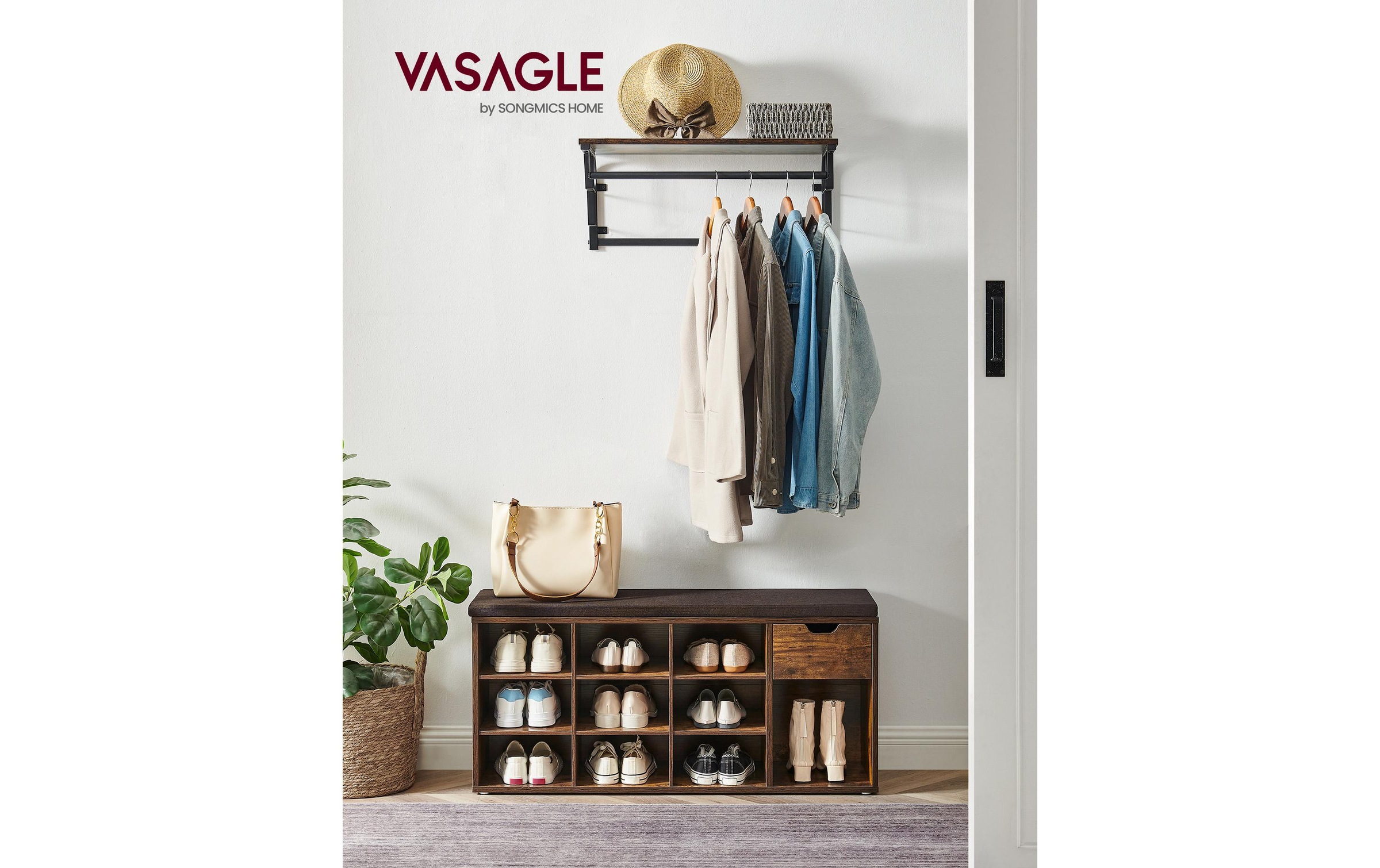 VASAGLE Schuhschrank »104 x 48 cm«