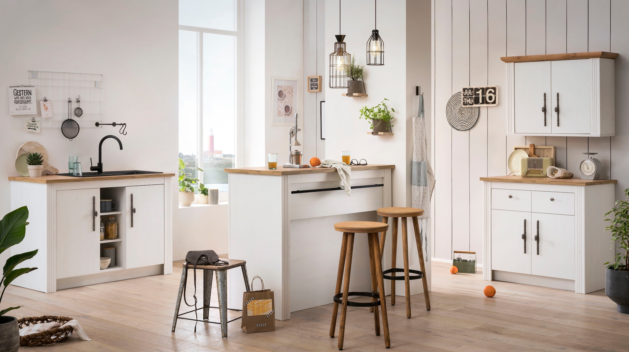Jelmoli-Versand Küchentheke im Home frei online 105 affaire »Westminster«, Raum cm kaufen | stellbar, Unterschrank Höhe