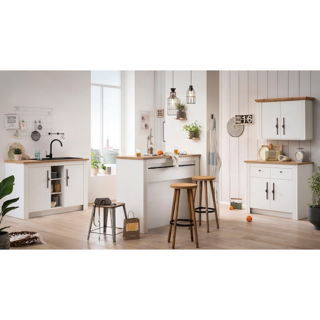 Home affaire Unterschrank »Westminster«, Küchentheke frei im Raum stellbar,  Höhe 105 cm online kaufen | Jelmoli-Versand
