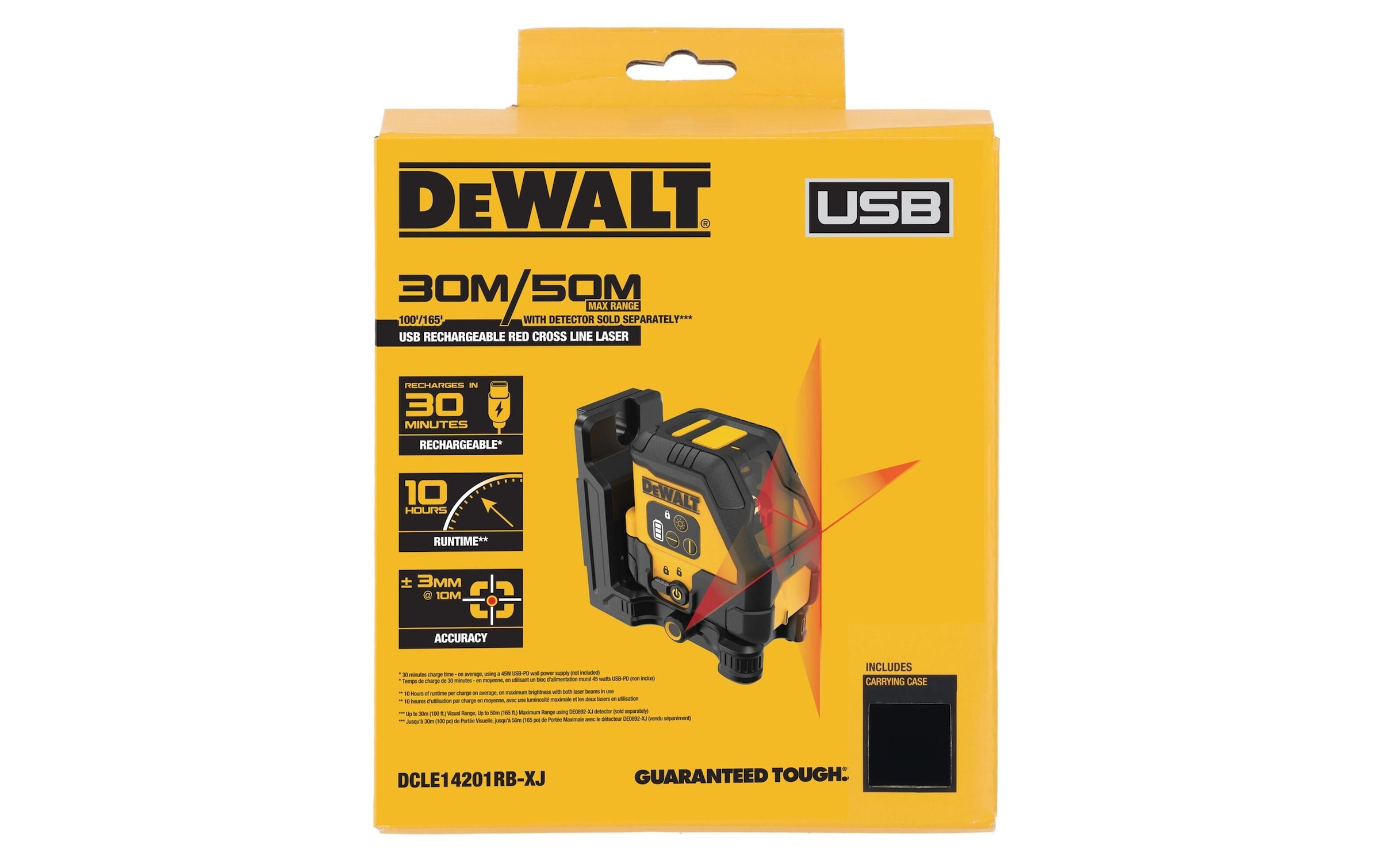 DeWalt Linienlaser »mit integriertem Akku 30 m«