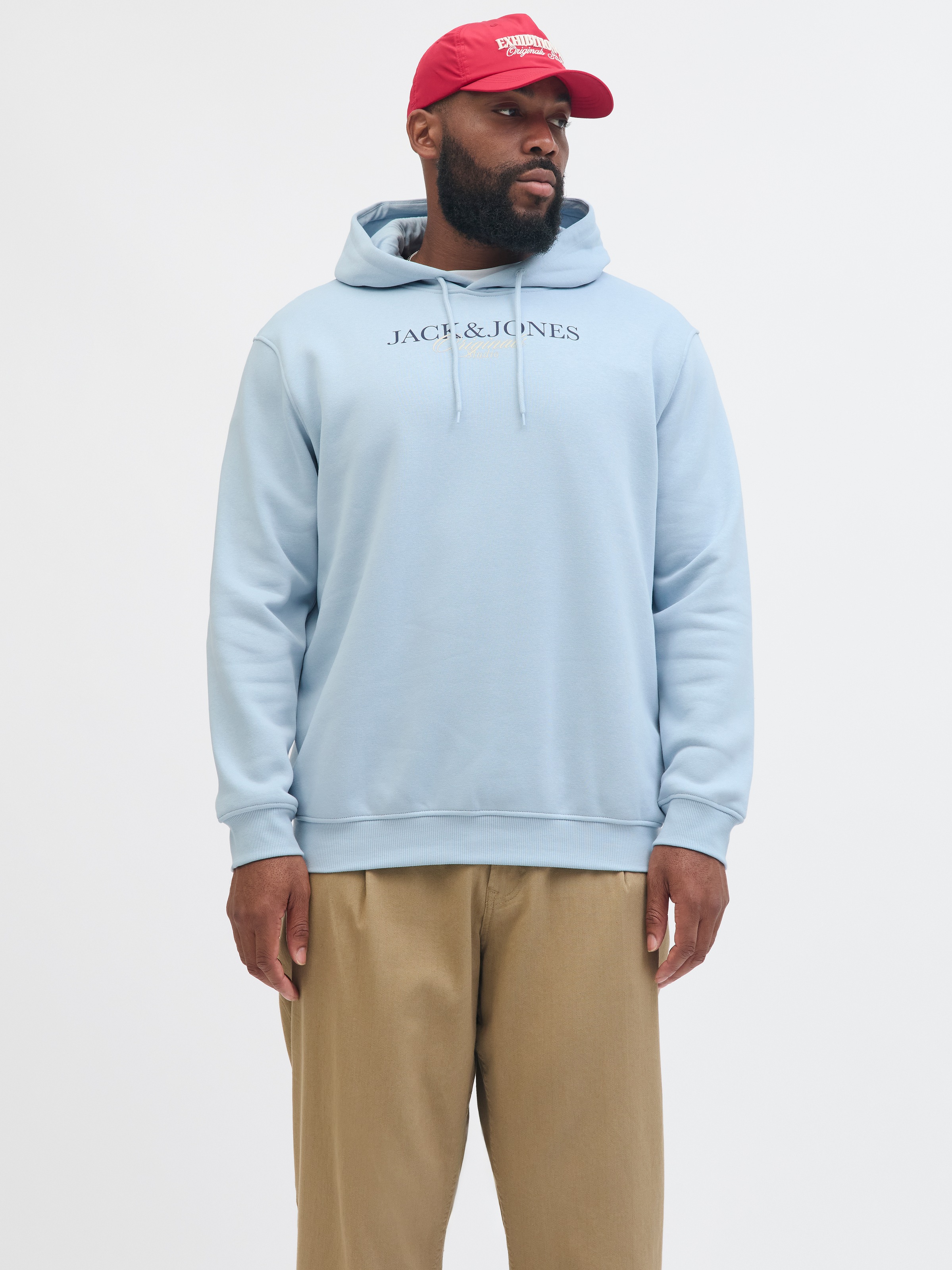 Jack & Jones PlusSize Kapuzensweatshirt »JORBILLYBURG SWEAT HOOD FST PLS«