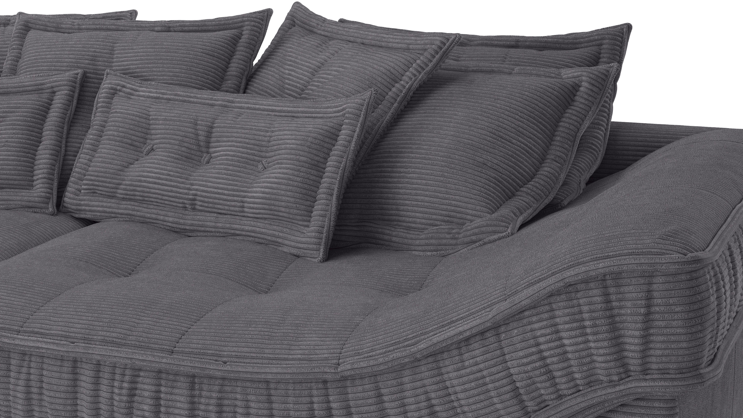 Mr. Couch Ecksofa »Diwan II DuraFlex L-Form«, DuraFlex-Kaltschaumpolsterung, bis 140 kg, 4 Bezugsqualitäten