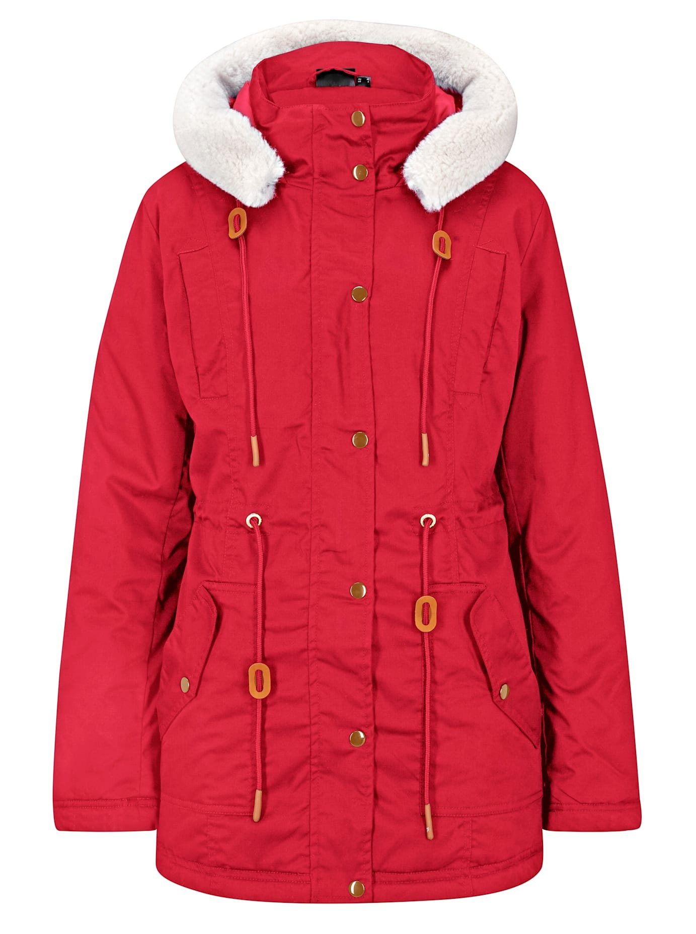Inspirationen Langjacke mit Kapuze