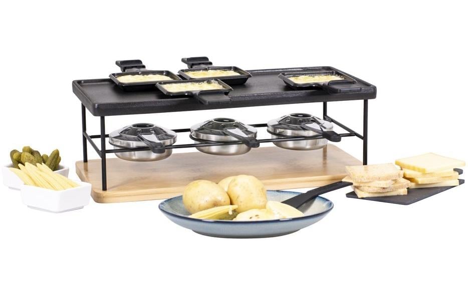 Kadastar Raclette »Flame 8 Personen«, 8 St. Raclettepfännchen