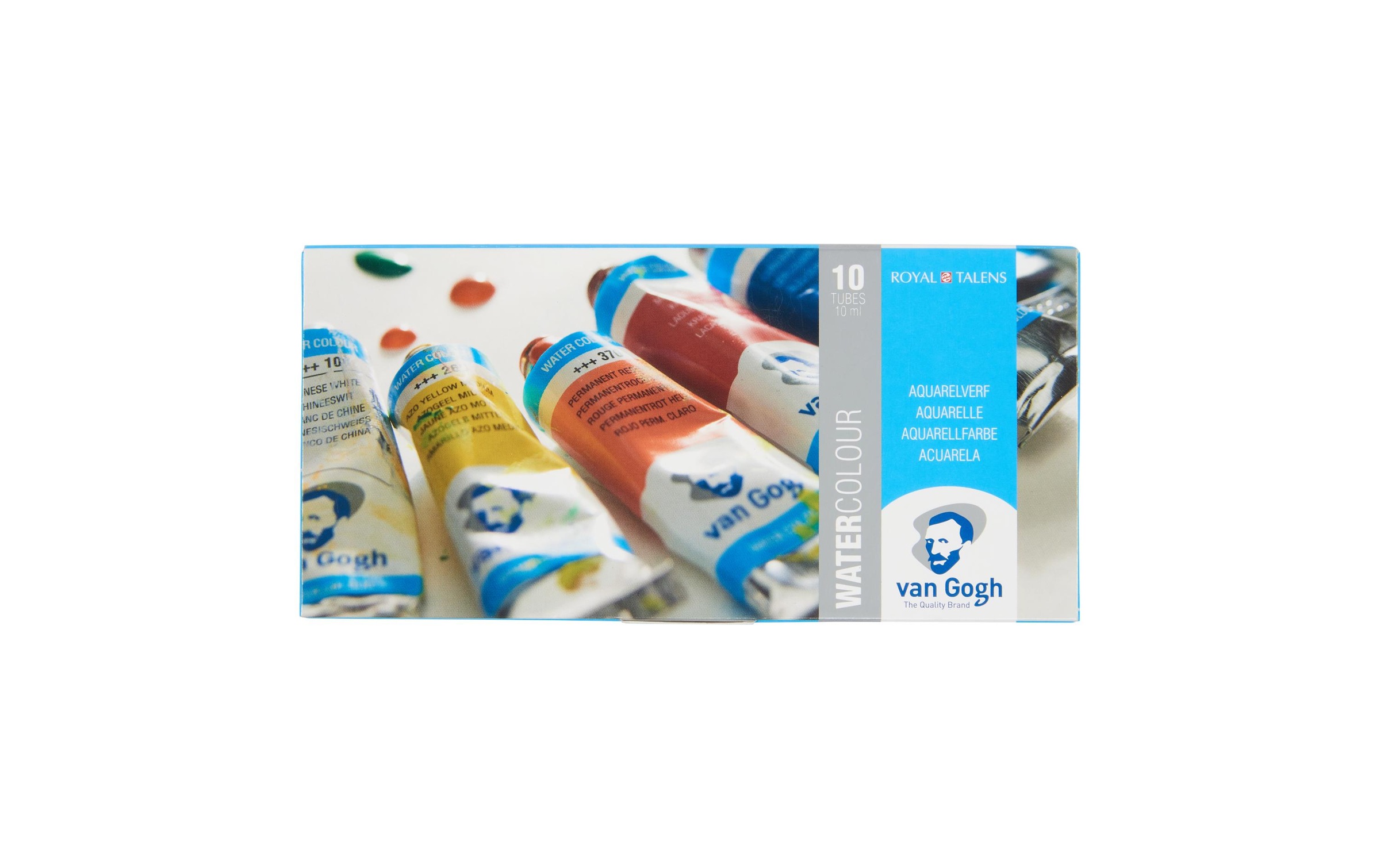 Aquarellfarbe »Van Gogh Basis-Set, 10 ml, Mehrfarbig«