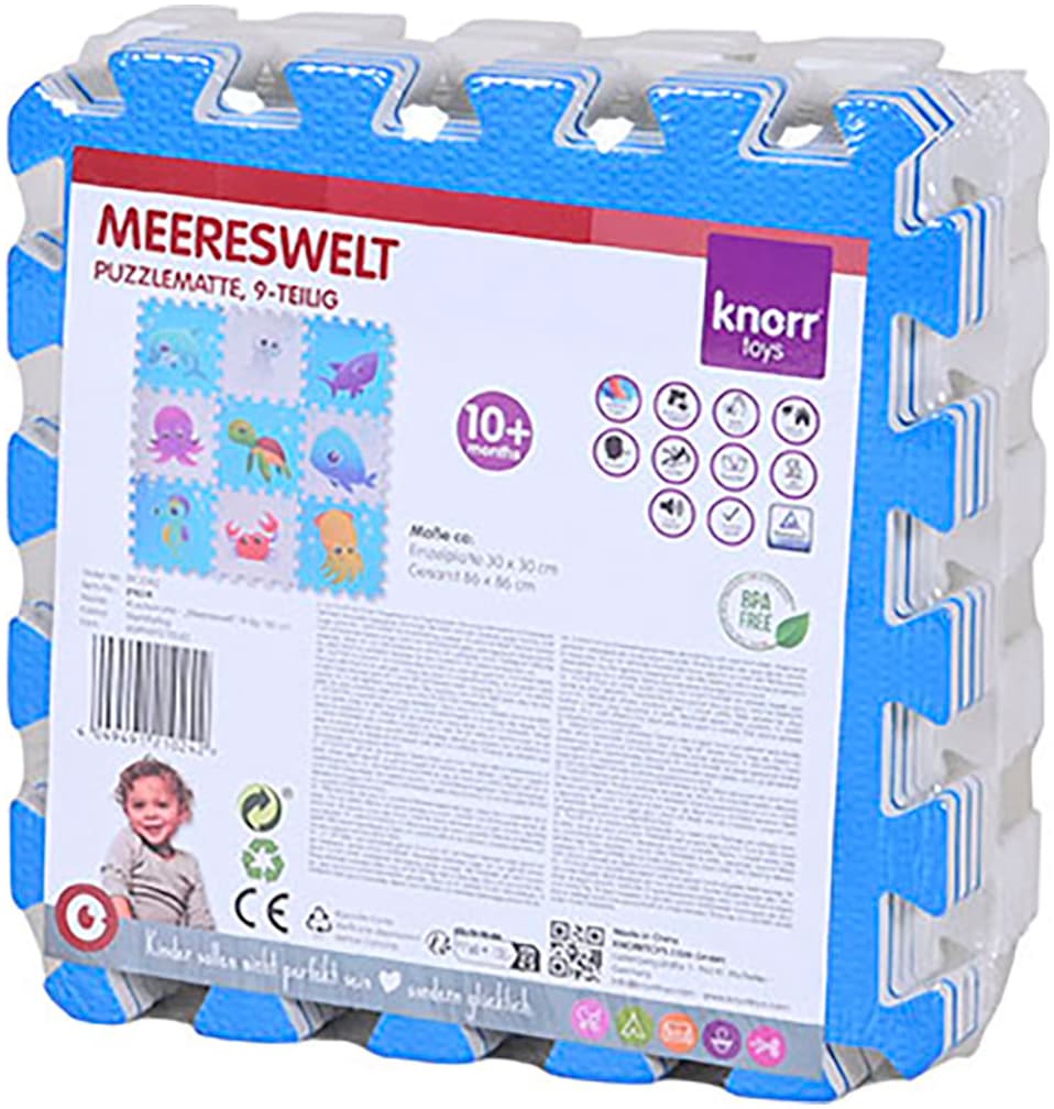 Knorrtoys® Puzzle »Meereswelt«, Puzzlematte, Bodenpuzzle