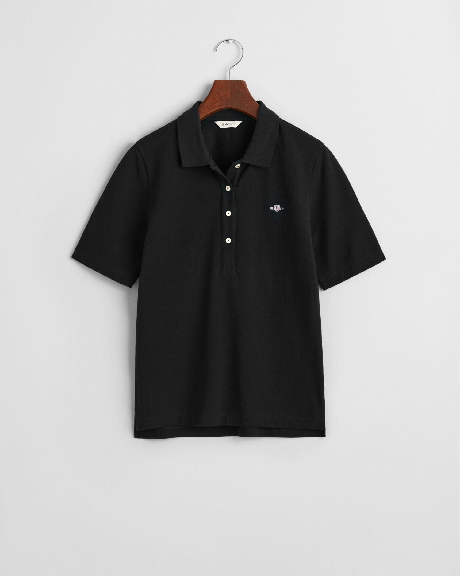Gant Poloshirt »SLIM SHIELD KA PIQUE POLO«, mit grafischer Logostickerei auf der Brust