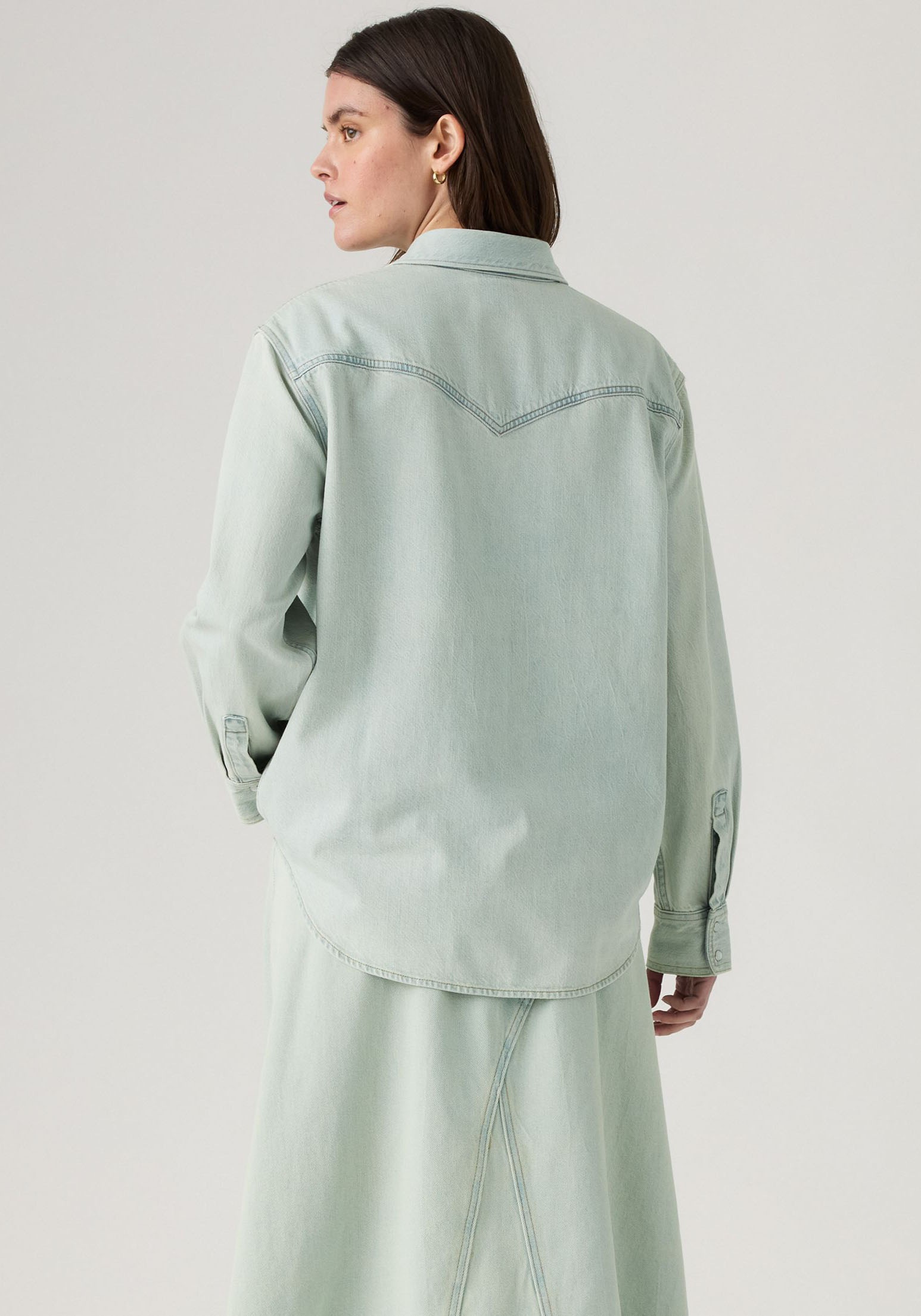 Levi's® Jeansbluse »TEODORA WESTERN SHIRT«, mit Druckknöpfen