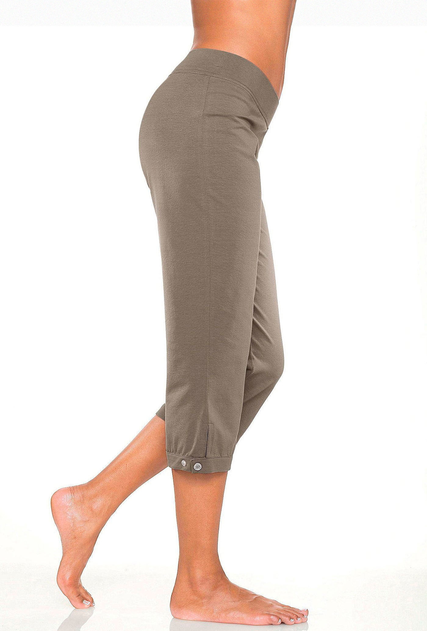 H.I.S Caprihose, mit verstellbarem Saum, Loungewear
