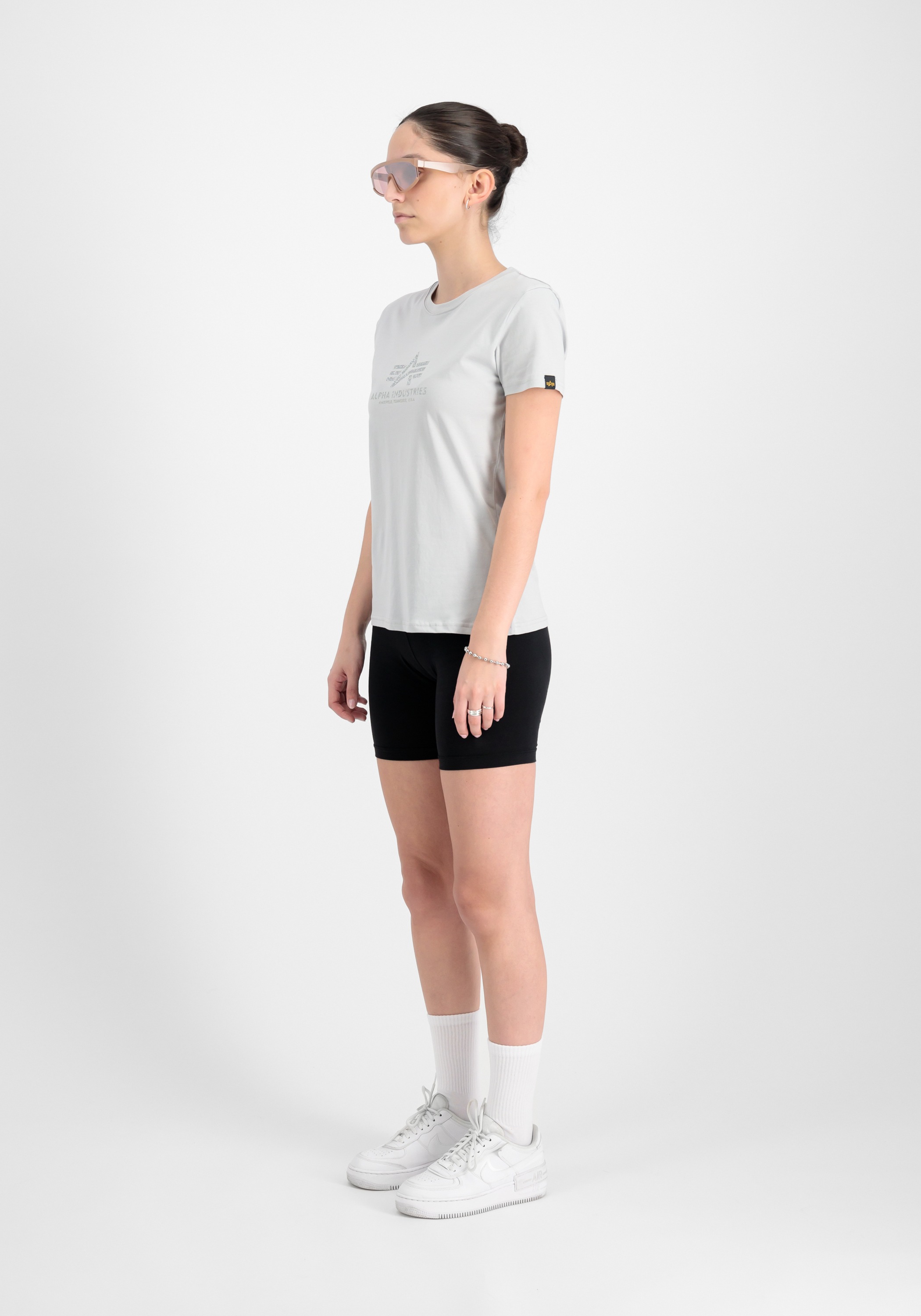 Alpha Industries T-Shirt »Alpha Industries Women - T-Shirts New Basic T Glitter Women«