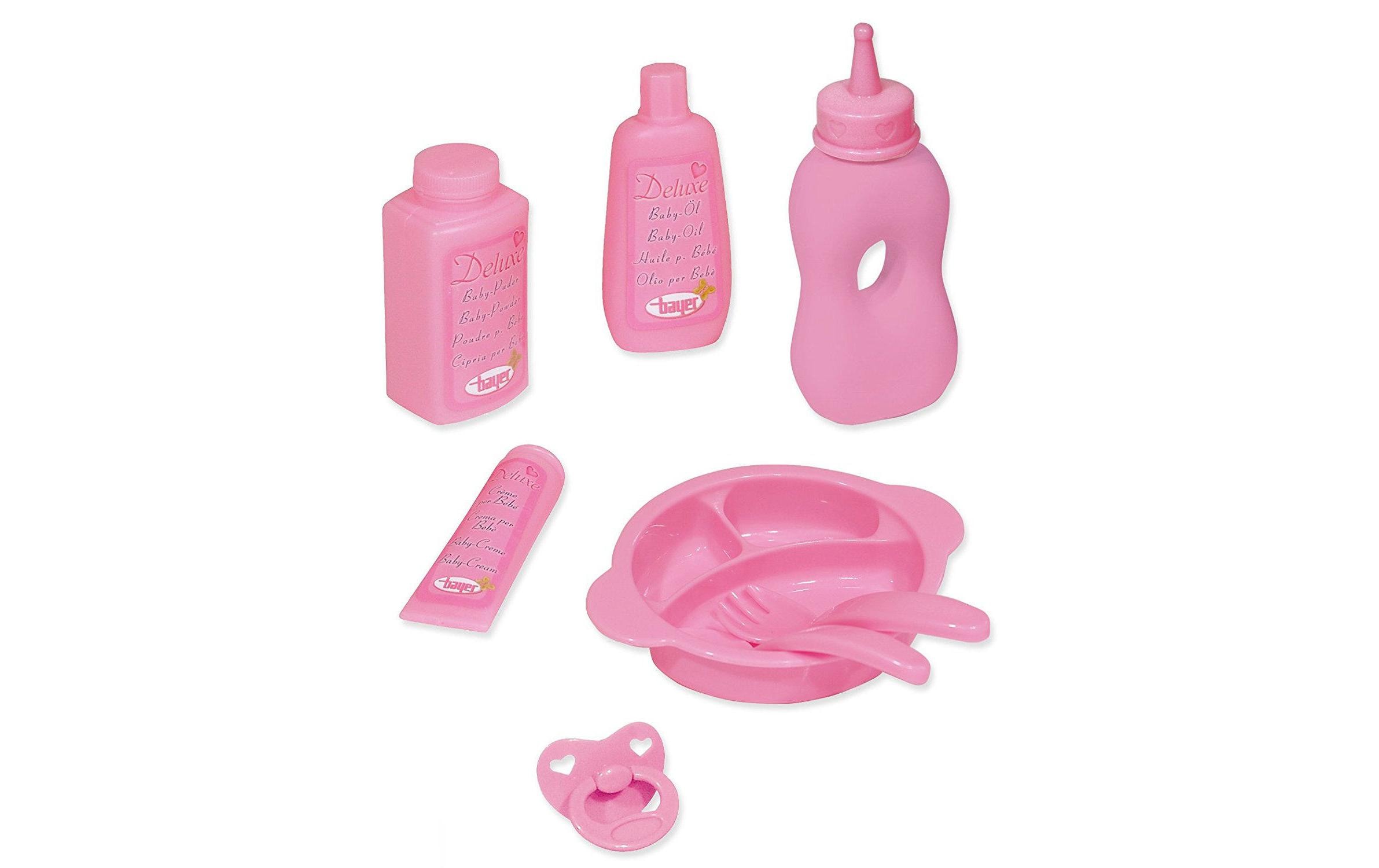 Puppenwagen »Set Grande«, (Set), mit Puppenbett und Puppenzubehör