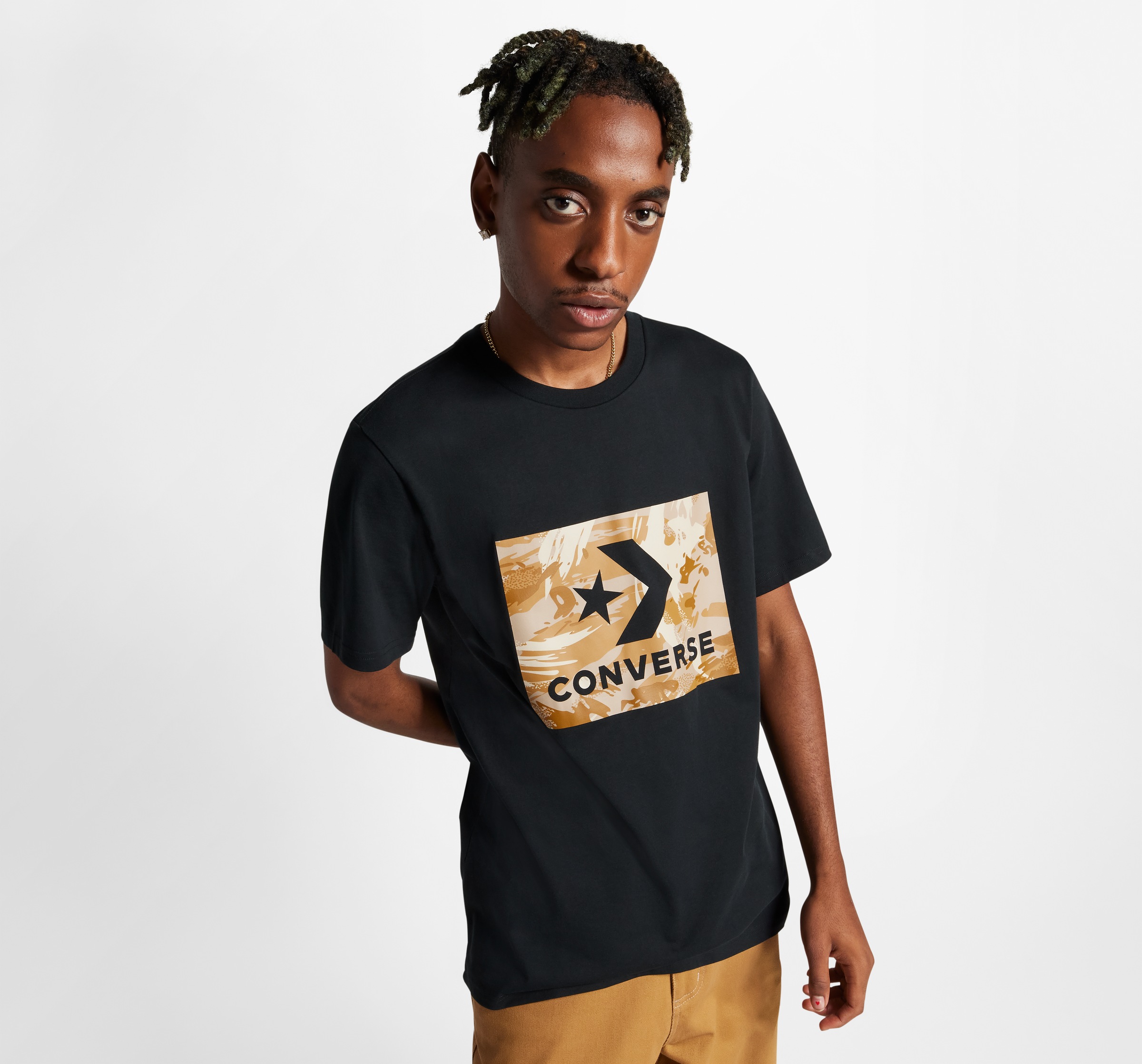 Converse T-Shirt »STAR CHEVRON CAMO«