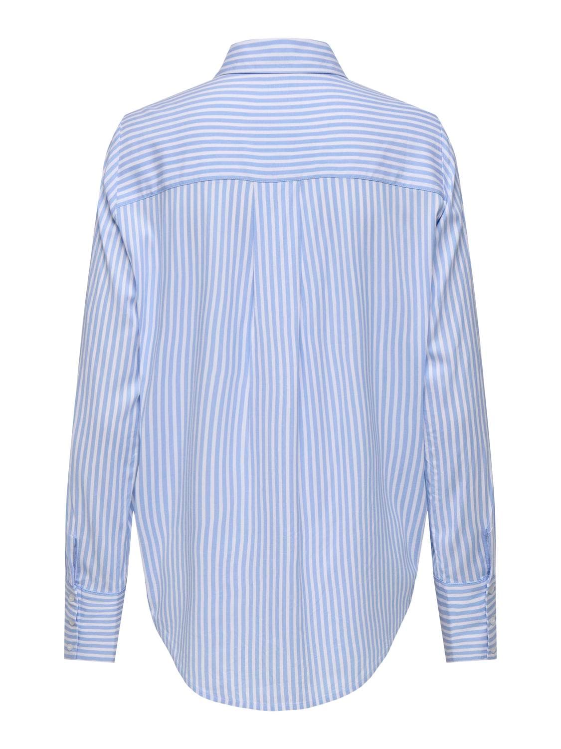 ONLY Hemdbluse »ONLBERIT LIFE L/S SHIRT WVN«