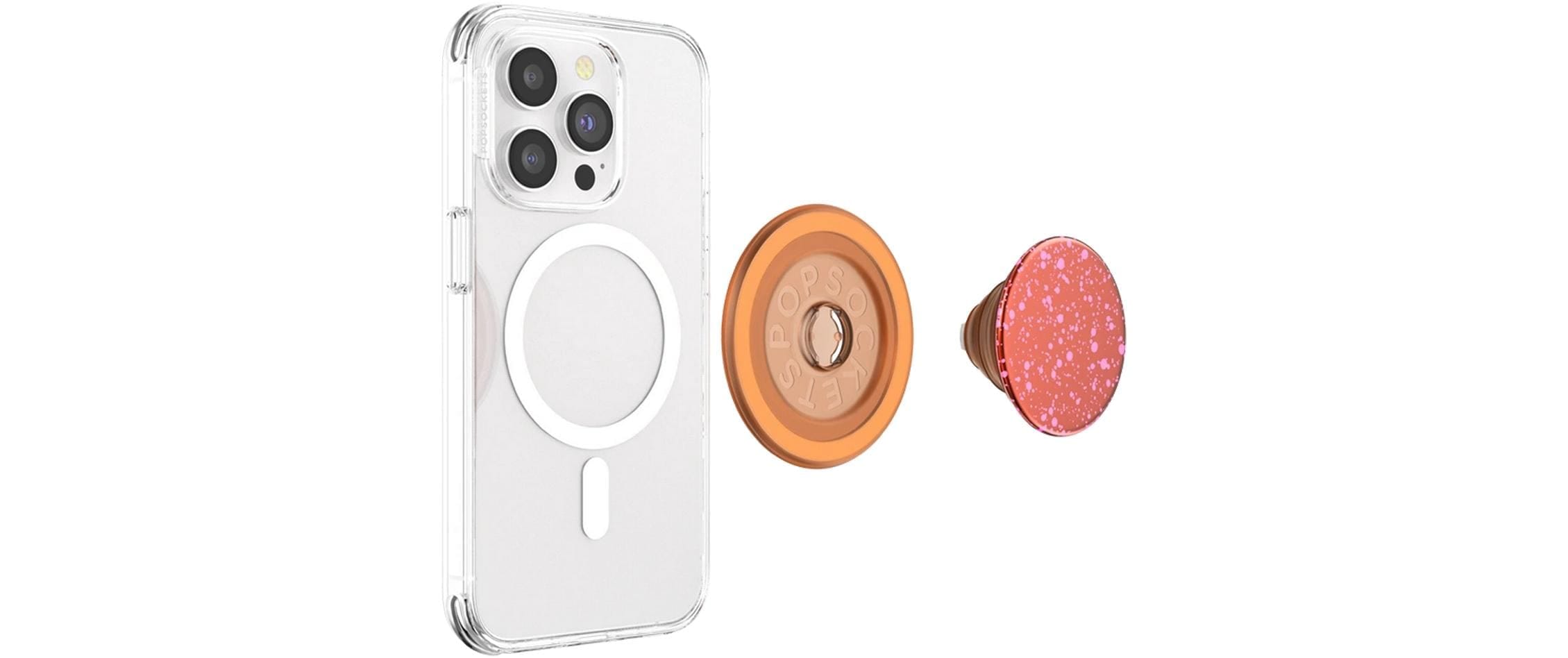Popsockets Handy-Halterung »Aluminum Clay Speckle MagSafe«, Universalhalterung