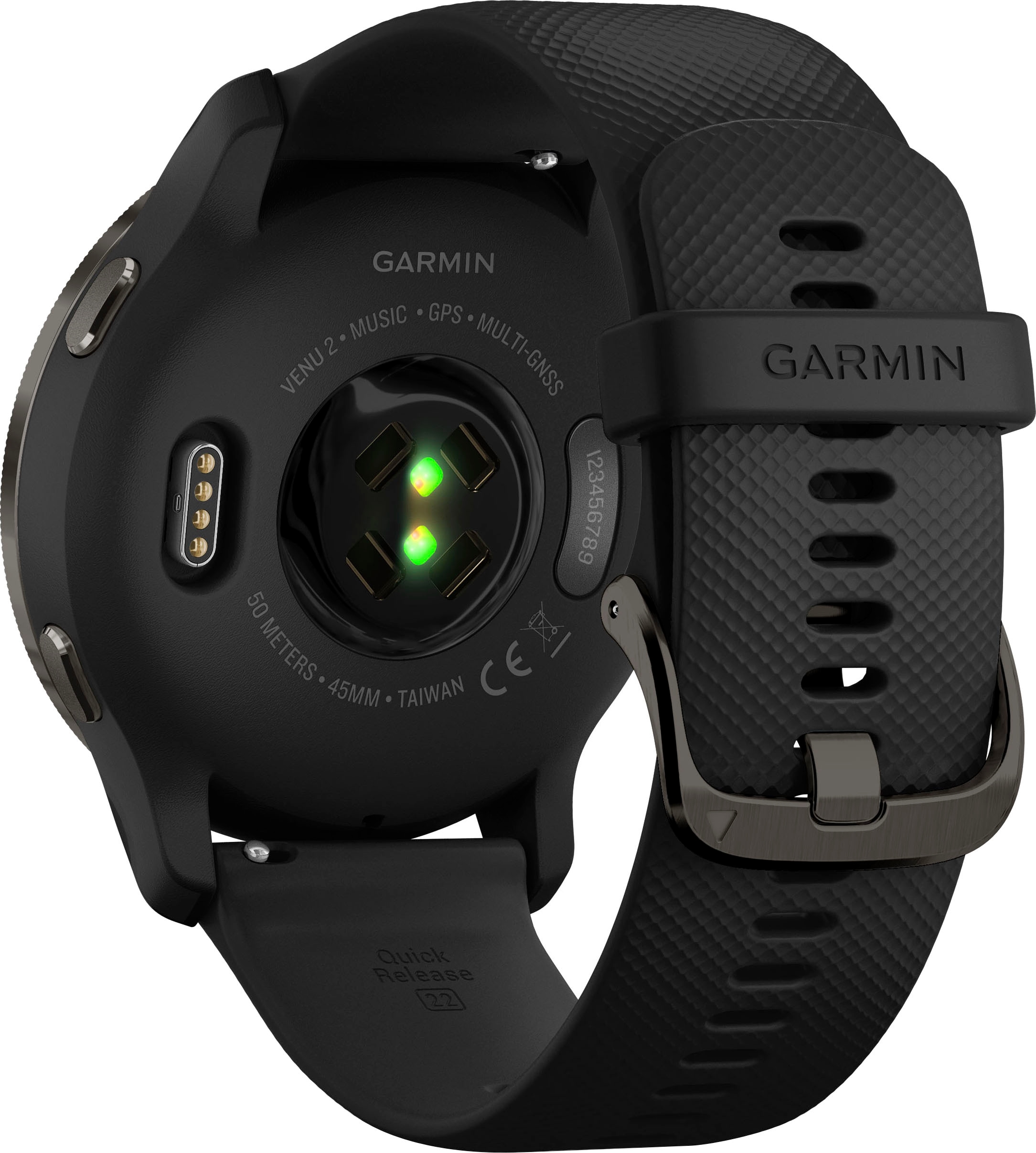 Garmin Smartwatch »Venu 2«, (3,3 cm / 1,3 Zoll), 8 GB, 25 vorinstallierten Sport-Apps