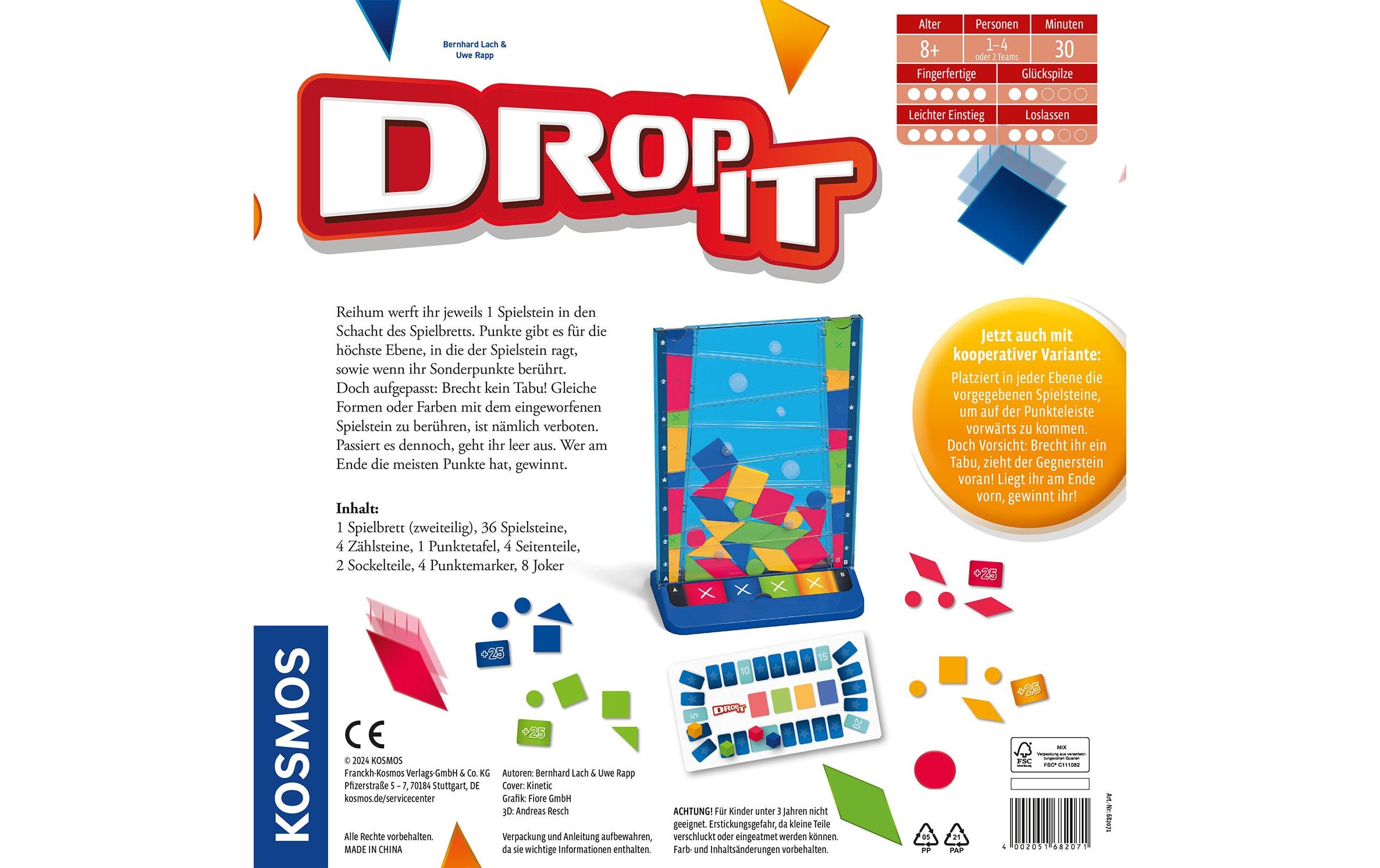 Kosmos Spiel »Drop It -DE-«