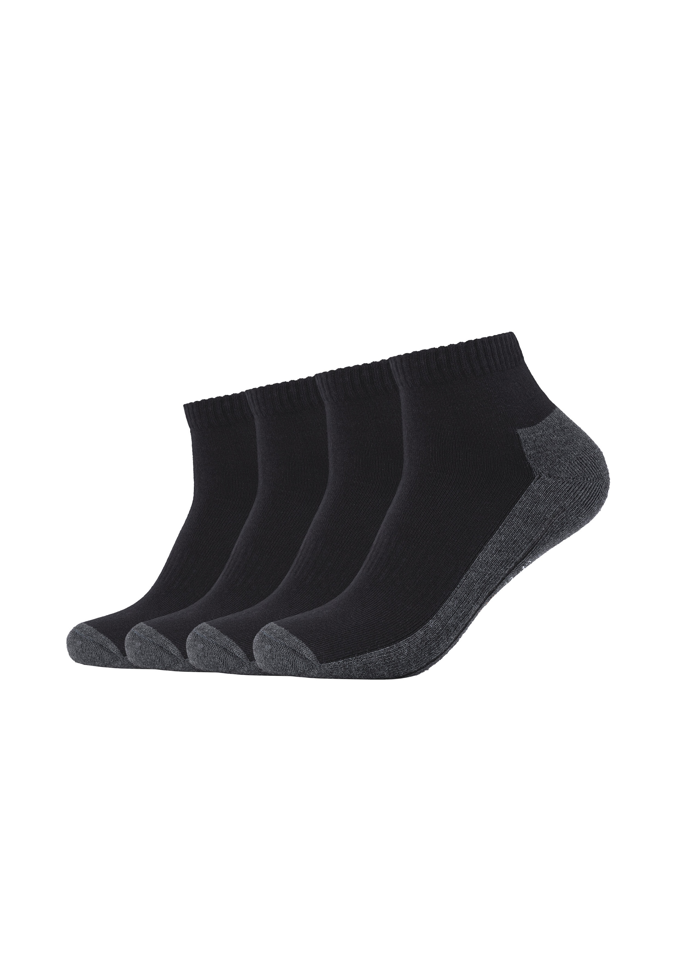 Sportsocken, (4er Pack), mit entlastender Halbplüschsohle