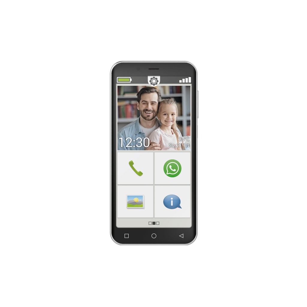 Emporia Smartphone »Smart 4 32 GB«, schwarz, 12,7 cm/5 Zoll