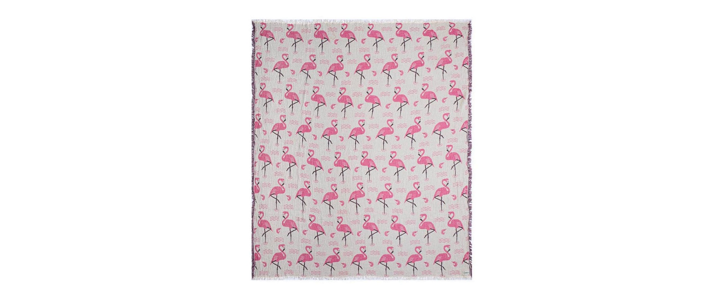 Strandtuch "Haushaltsware PARTY BLANKET Flamingo" schnelltrocknend