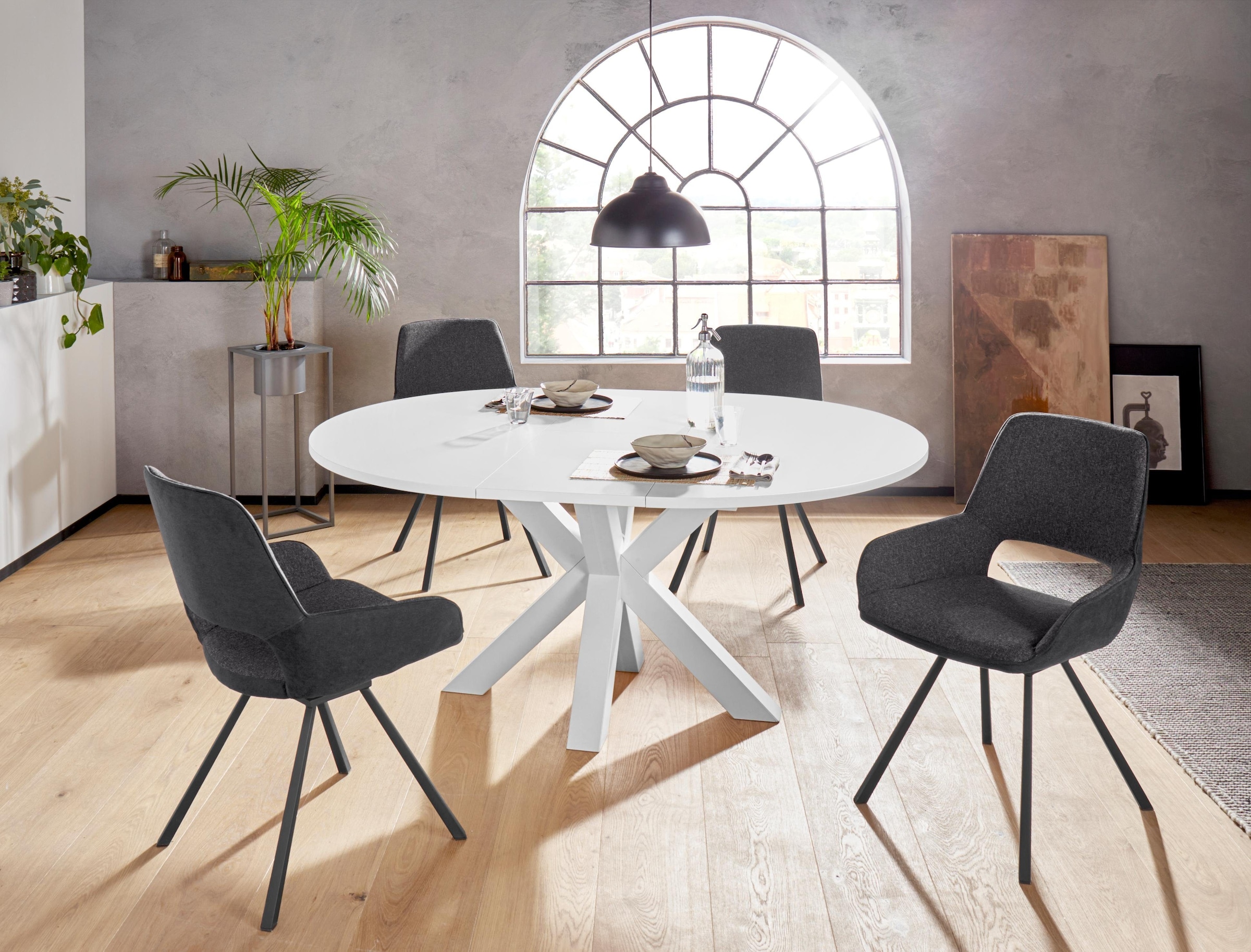 MCA furniture 4-Fussstuhl »Parana«, (Set), 2 St., Stuhl belastbar bis 120 Kg