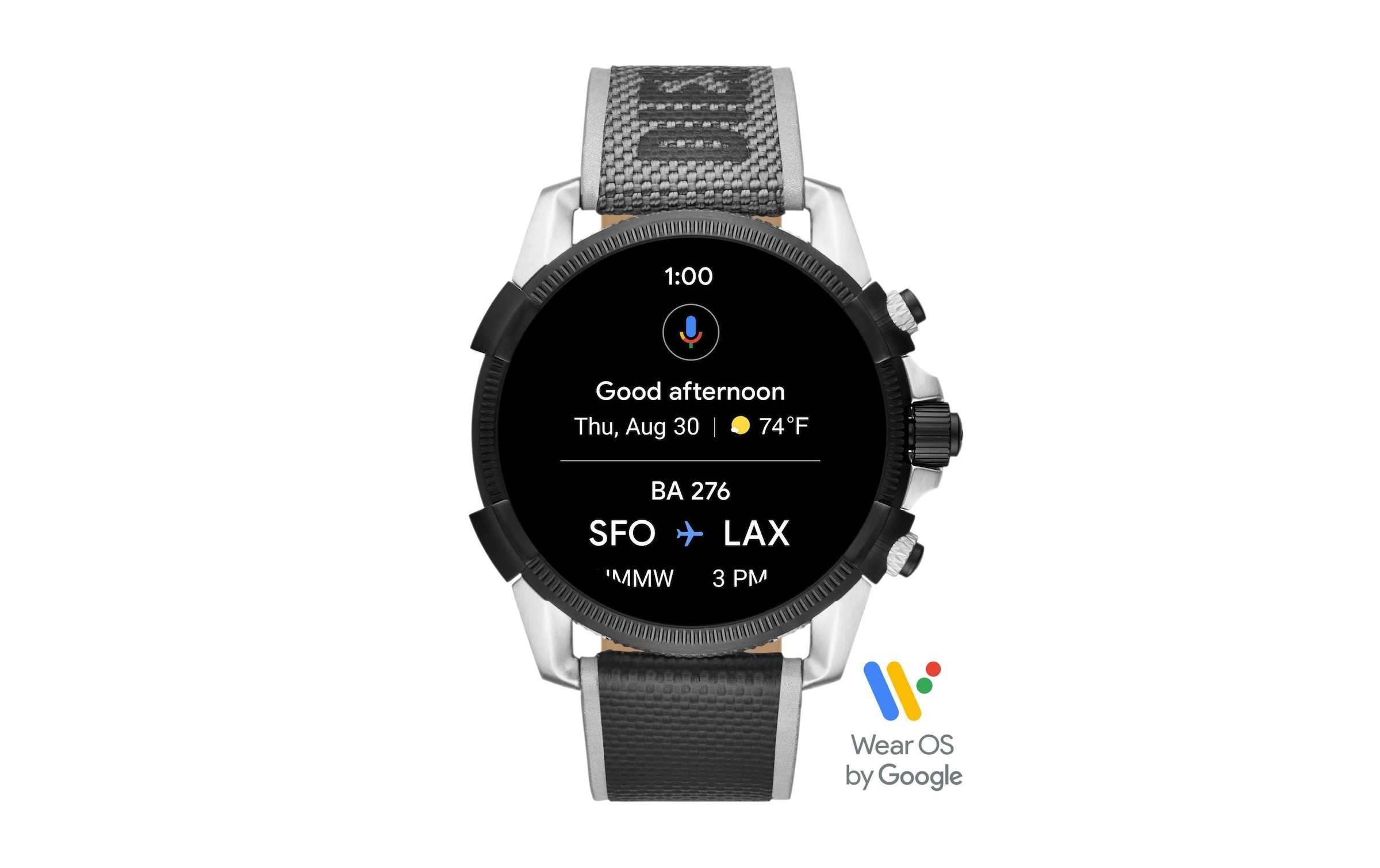 DIESEL ON Smartwatch »On Connected DZT2012 Herrenuhr«, Wear OS by Google