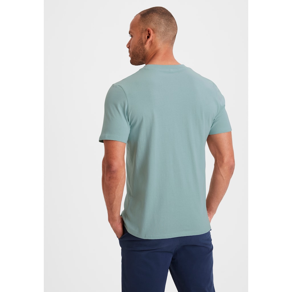 KangaROOS T-Shirt, (2er-Pack), Freizeitshirt mit Kurzarm, Rundhals aus reine Baumwolle