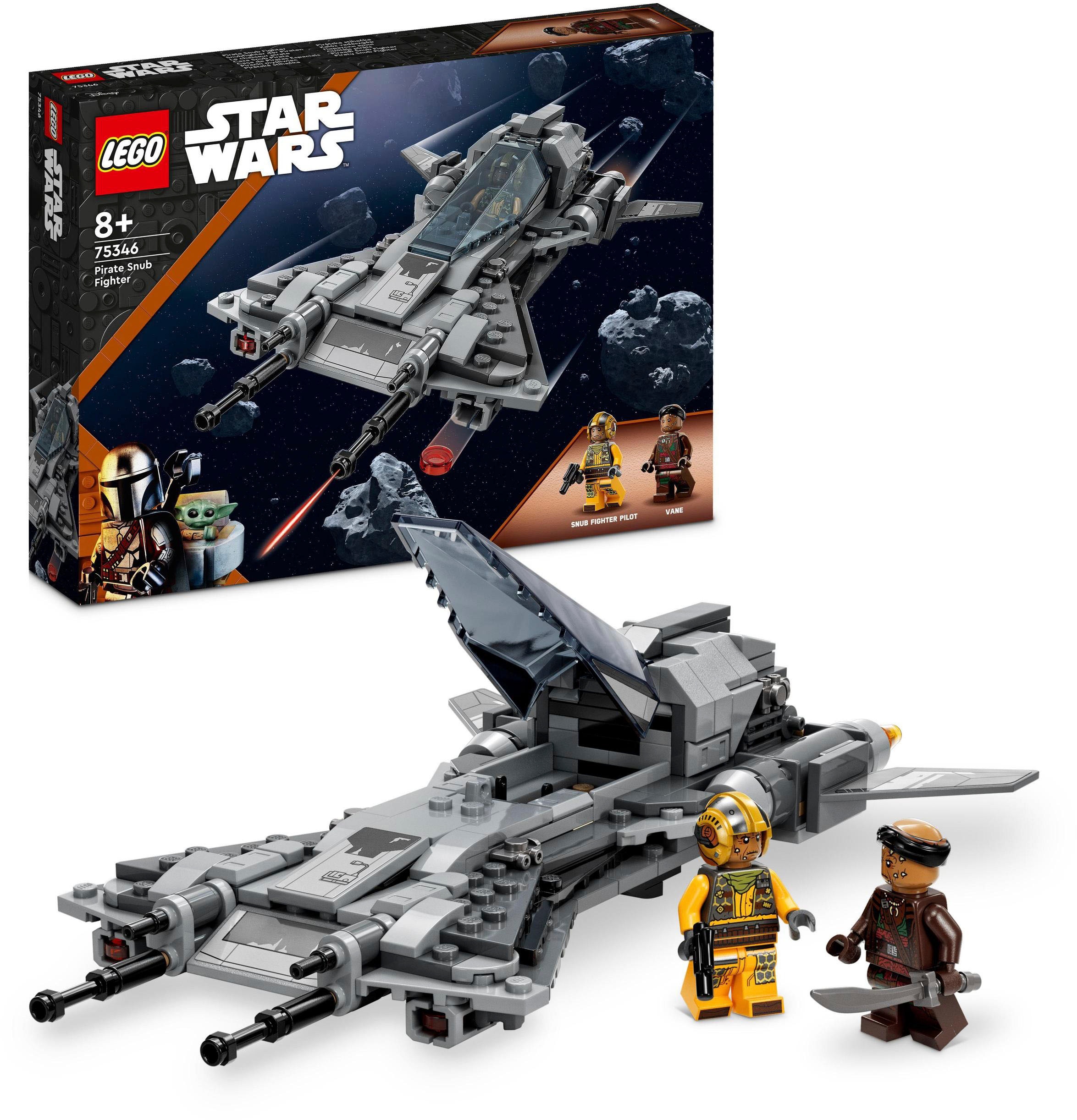 Konstruktionsspielsteine »Snubfighter der Piraten (75346), LEGO® Star Wars™«, (285 St.)